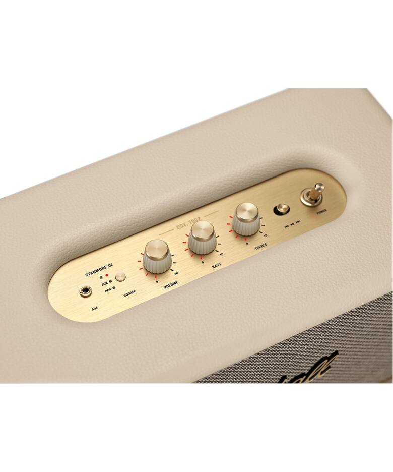 ☆【Marshall/マーシャル】Stanmore 3 Bluetooth Cream スピーカー 