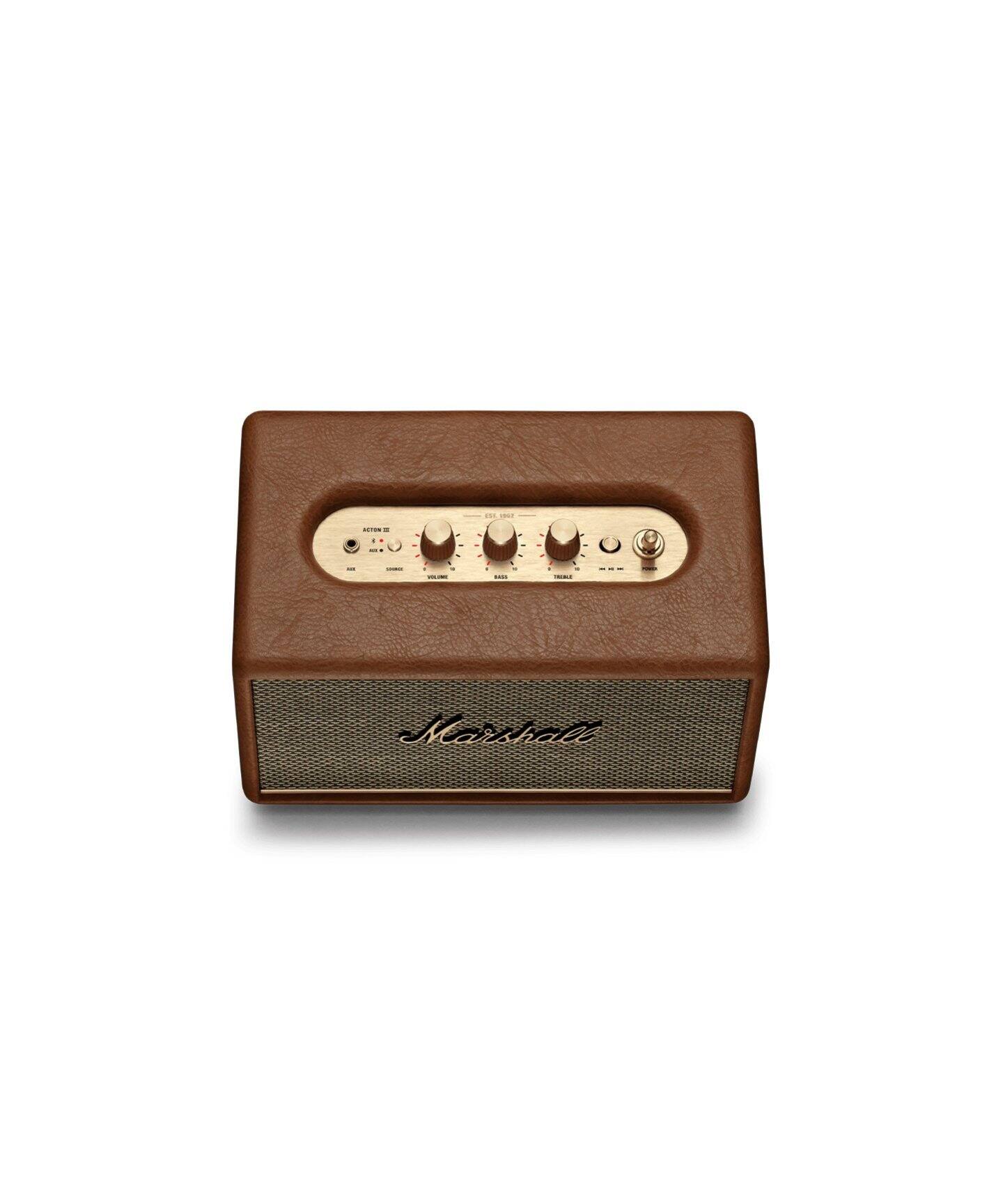 ⭕️極美品。国内正規品⭕️Marshall スピーカー ActonⅢ ブラウン