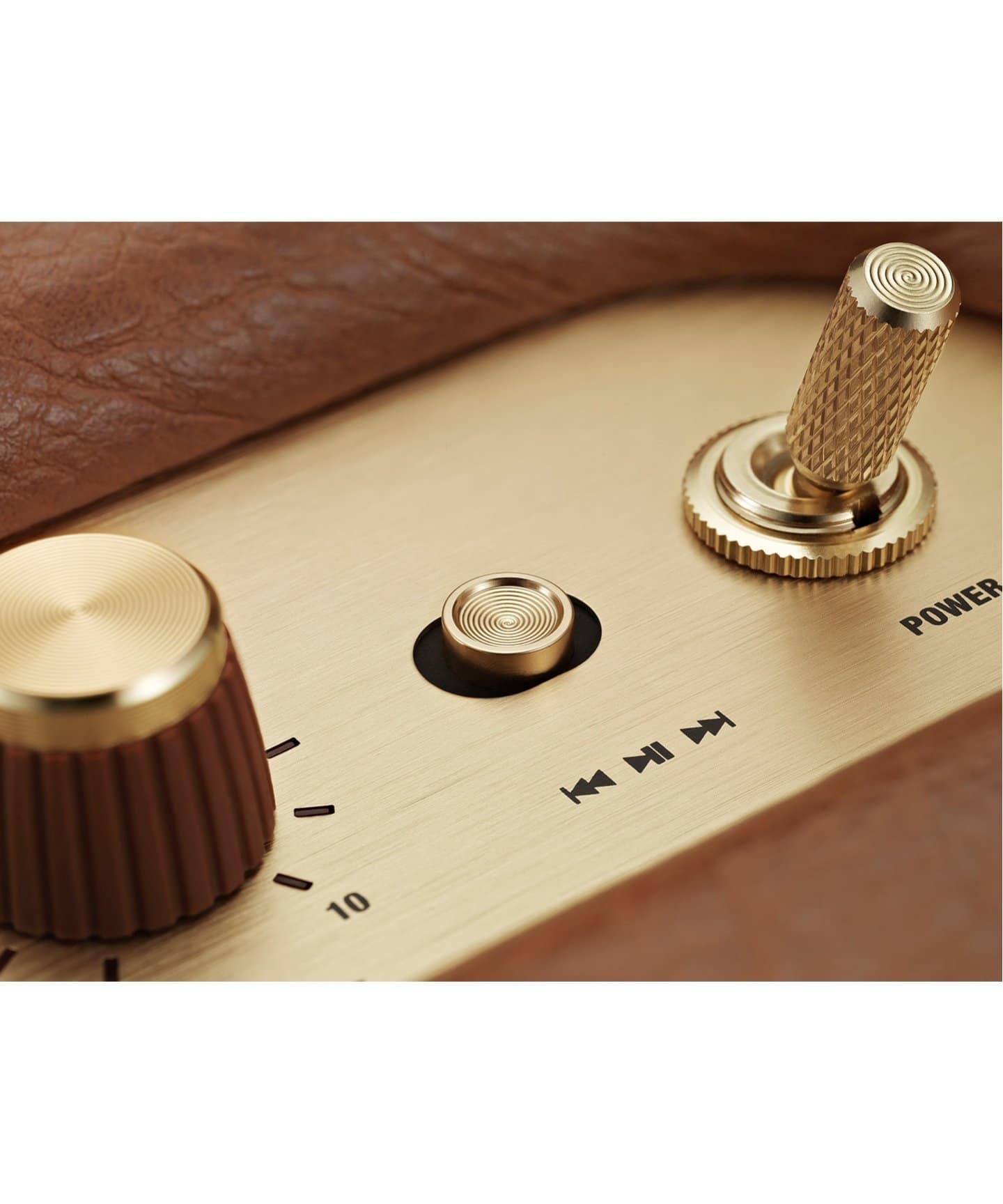 ほぼ新品♪ Marshall マーシャル ACTON3 アクトン3 ブラウン♪ Acton III Brown - Bluetoothホームオーディオスピーカー