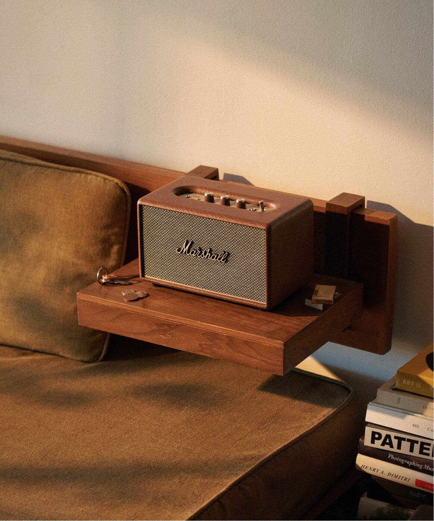 ☆【Marshall/マーシャル】Acton 3 Bluetooth Brown スピーカー（家電 