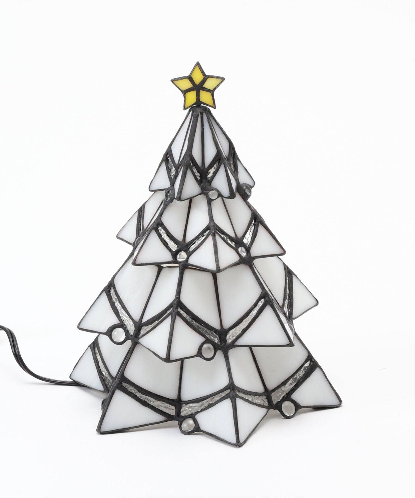 STAINED GLASS LAMP TREE ステンドグラス ランプ クリスマスツリー 