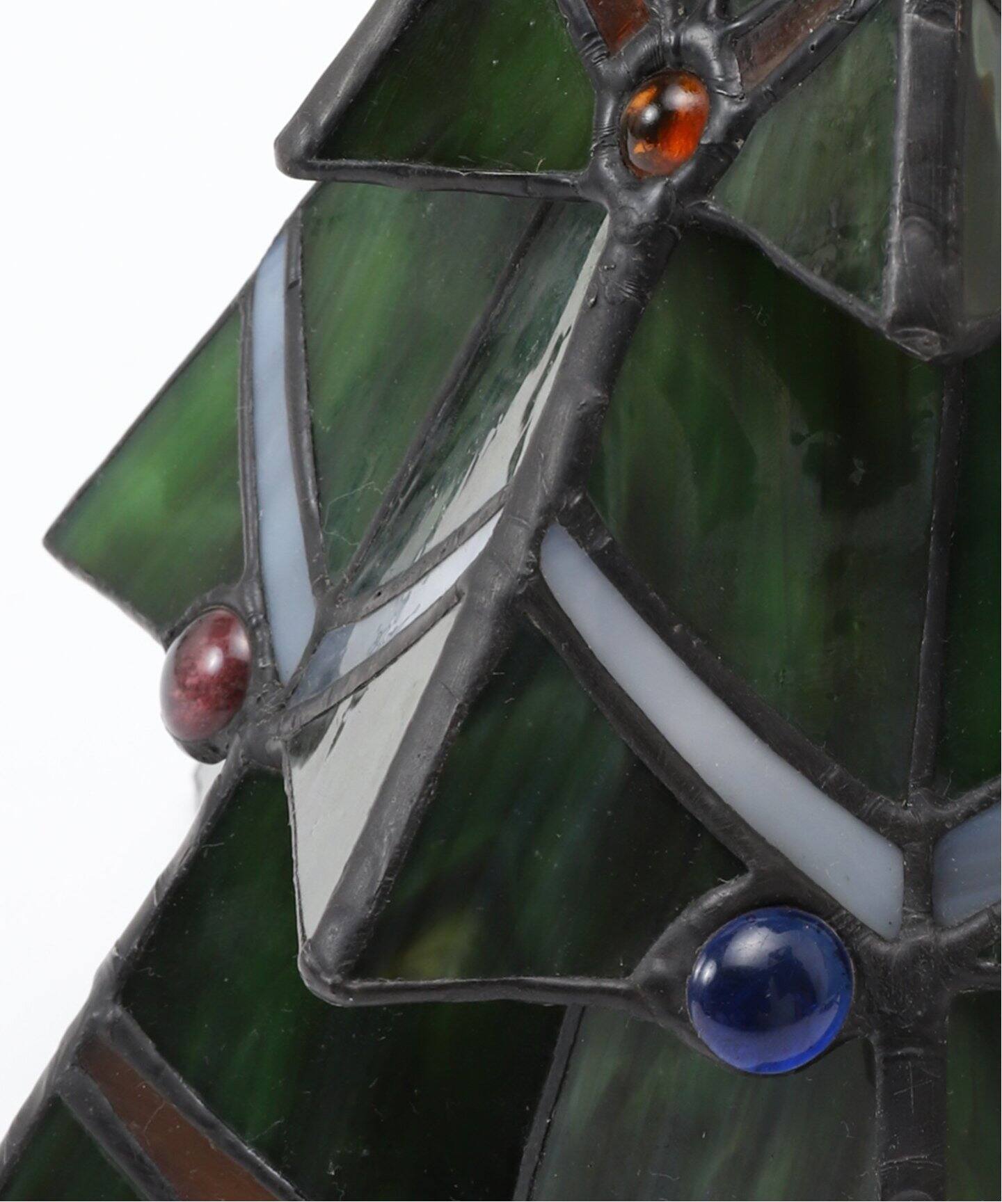 STAINED GLASS LAMP TREE ステンドグラス ランプ クリスマスツリー 