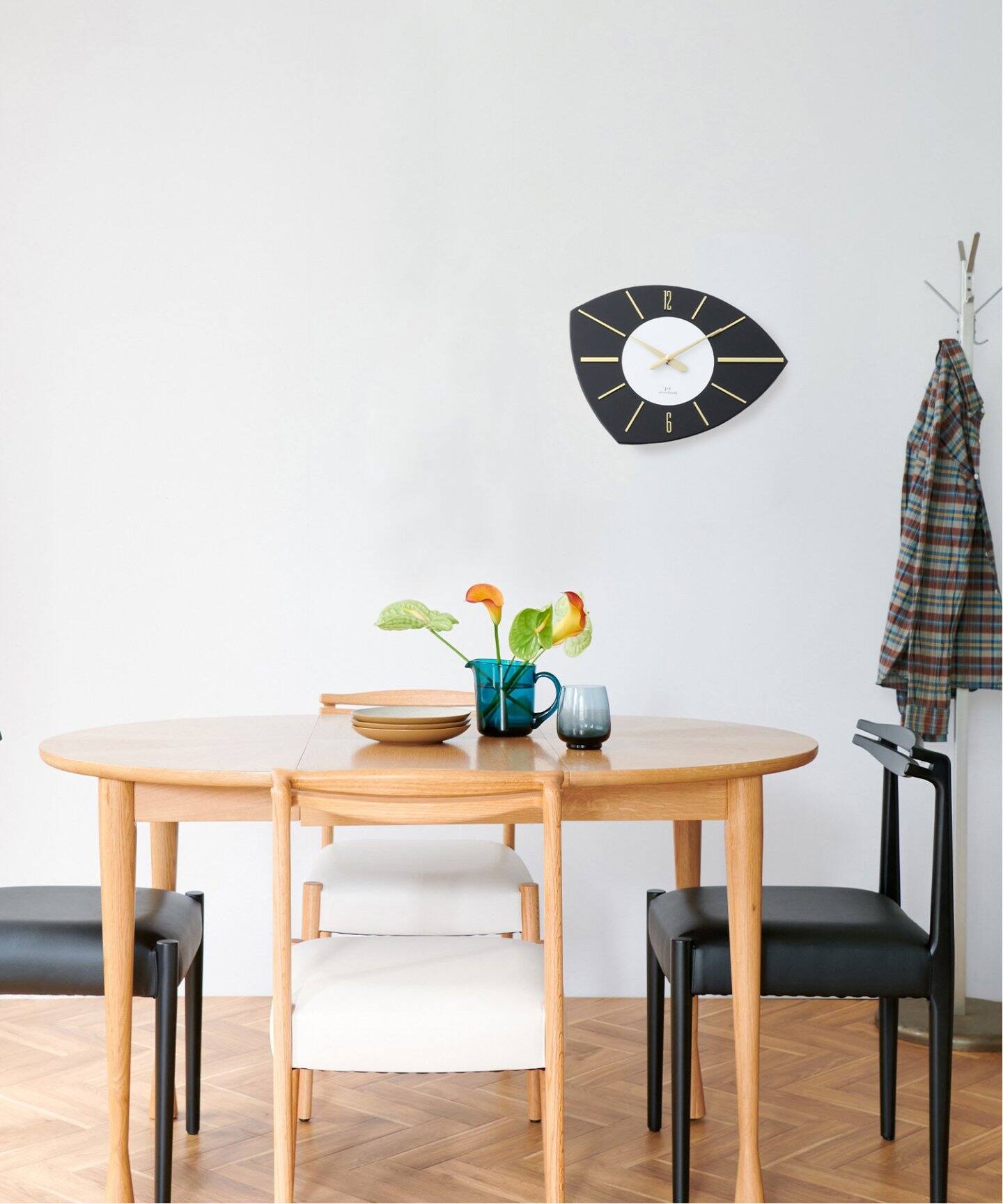[取扱説明書付き]JOURNAL STANDARD FURNITURE　掛け時計 PORTO WALL CLOCK ポルト ウォールクロック 壁掛け 時計（置き時計
