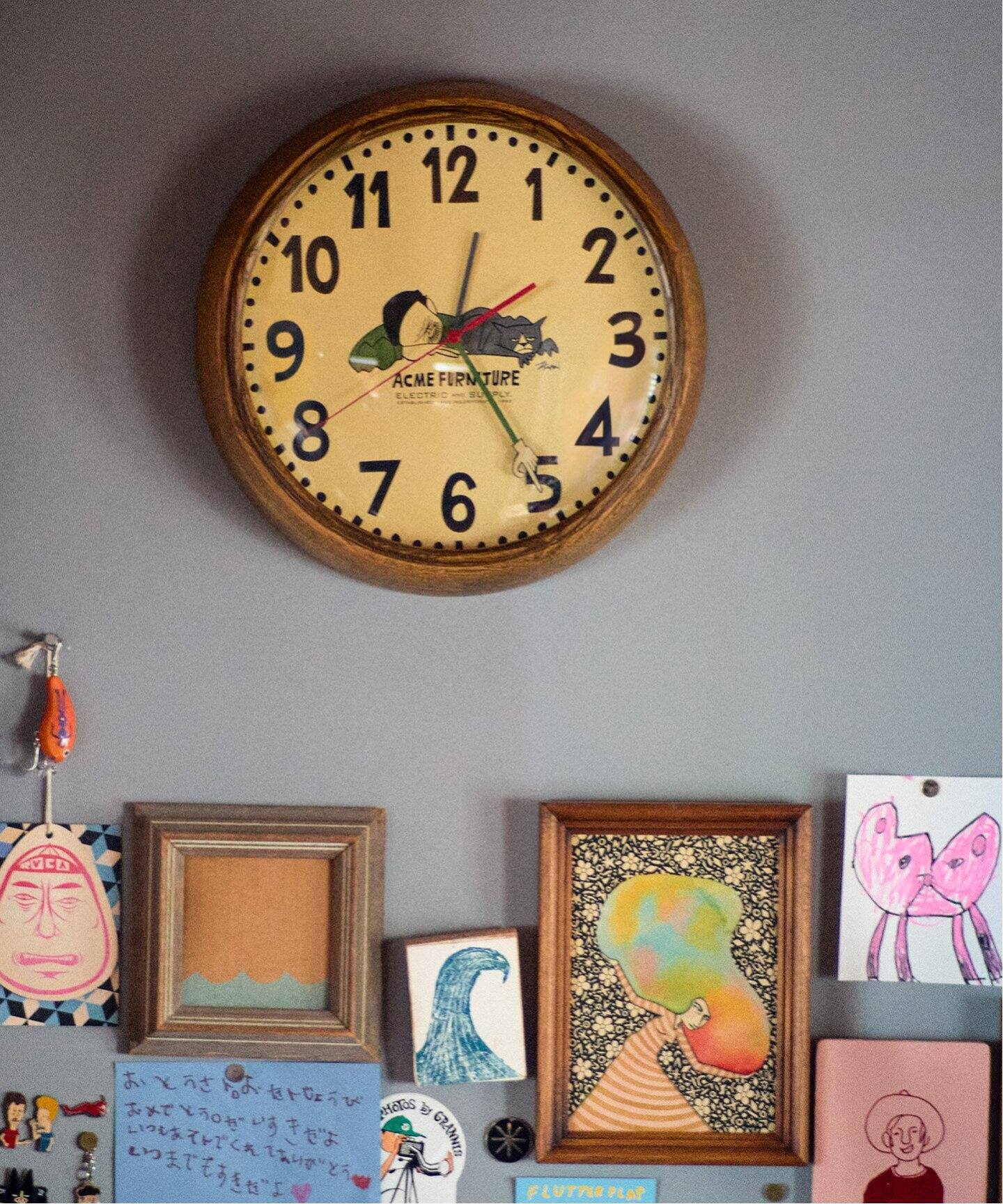 ☆【花井祐介× ACME】BRIGHTON CLOCK 壁掛け時計 時計 ACME40周年限定  