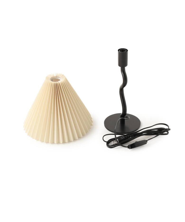 WAVY TABLE LAMP ウェービー テーブル ランプ 電球付属（照明 