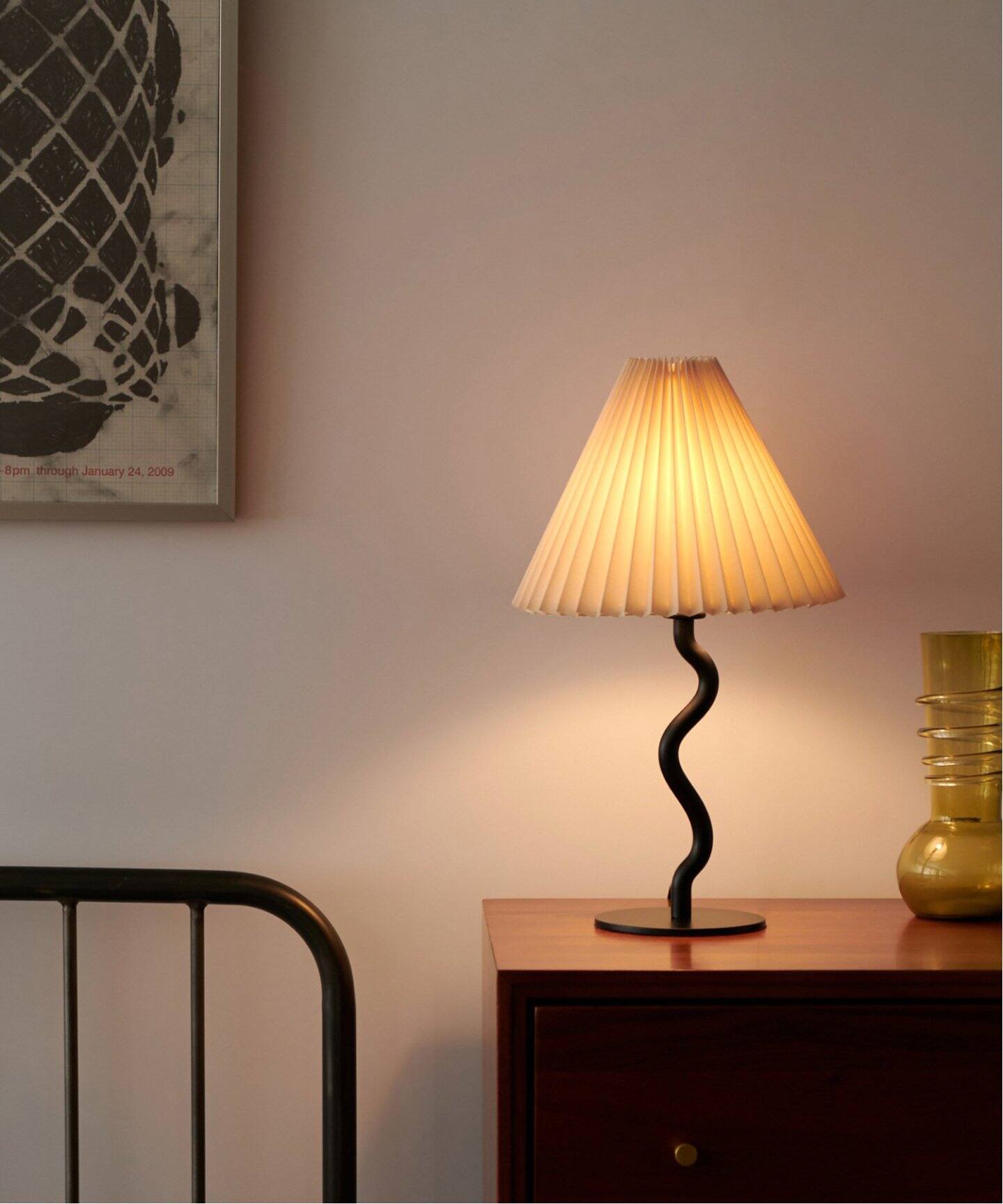 WAVY TABLE LAMP ウェービー テーブル ランプ 電球付属（照明