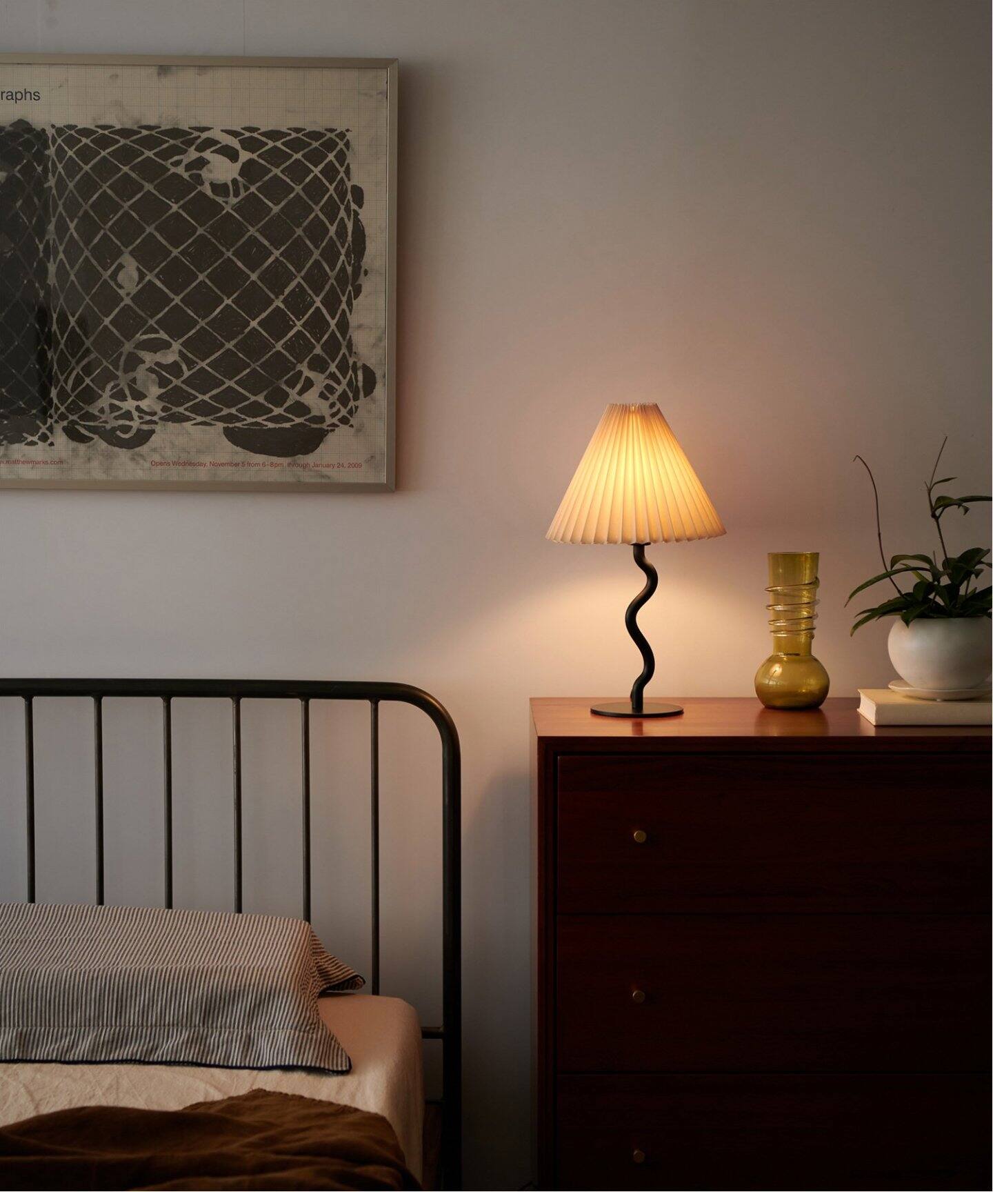 JOURNAL STANDARD FURNITURE ウェーブテーブルランプ WAVY TABLE LAMP ウェービー テーブル ランプ 電球付属（照明