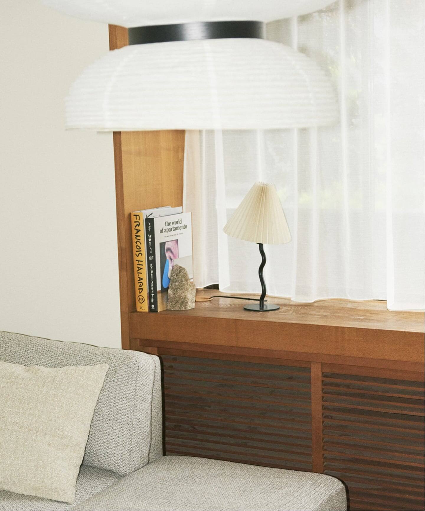 WAVY TABLE LAMP ウェービー テーブル ランプ 電球付属（照明