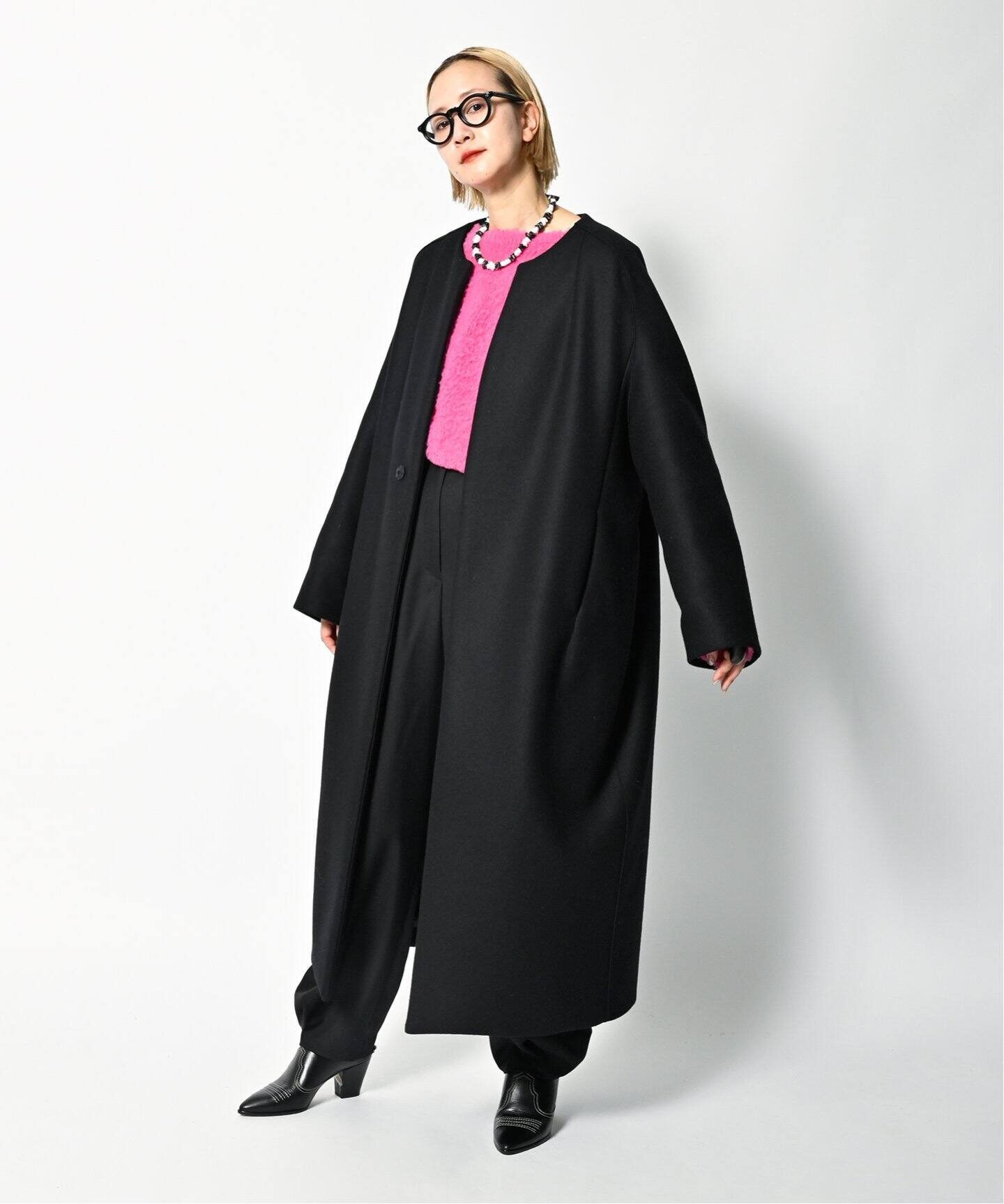 追加》OVER COCCON コート（ノーカラーコート）｜CITYSHOP（シティ  