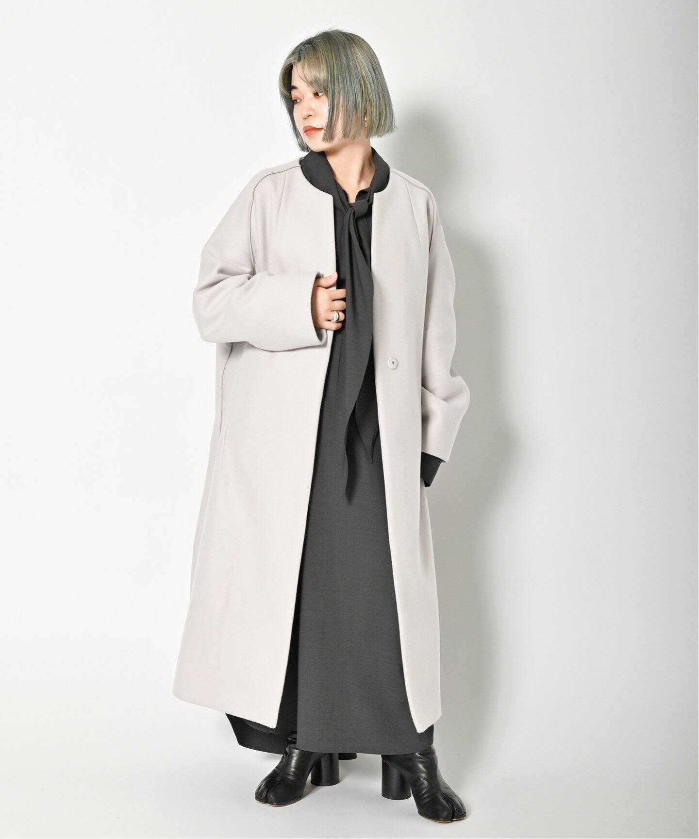 追加》OVER COCCON コート（ノーカラーコート）｜CITYSHOP（シティ 