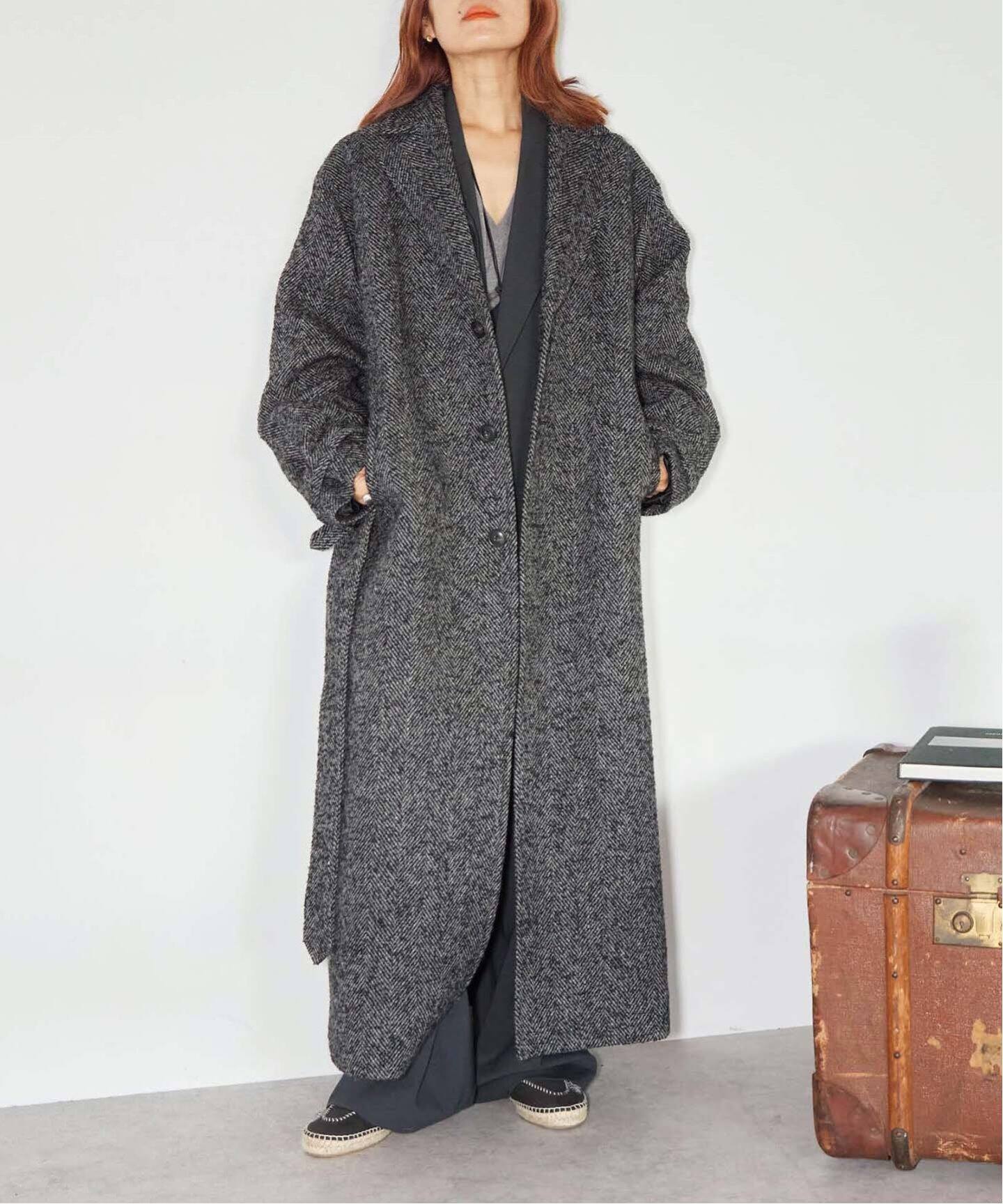 HERRINGBONE LONG コート（その他ブルゾン／アウター）｜CITYSHOP 