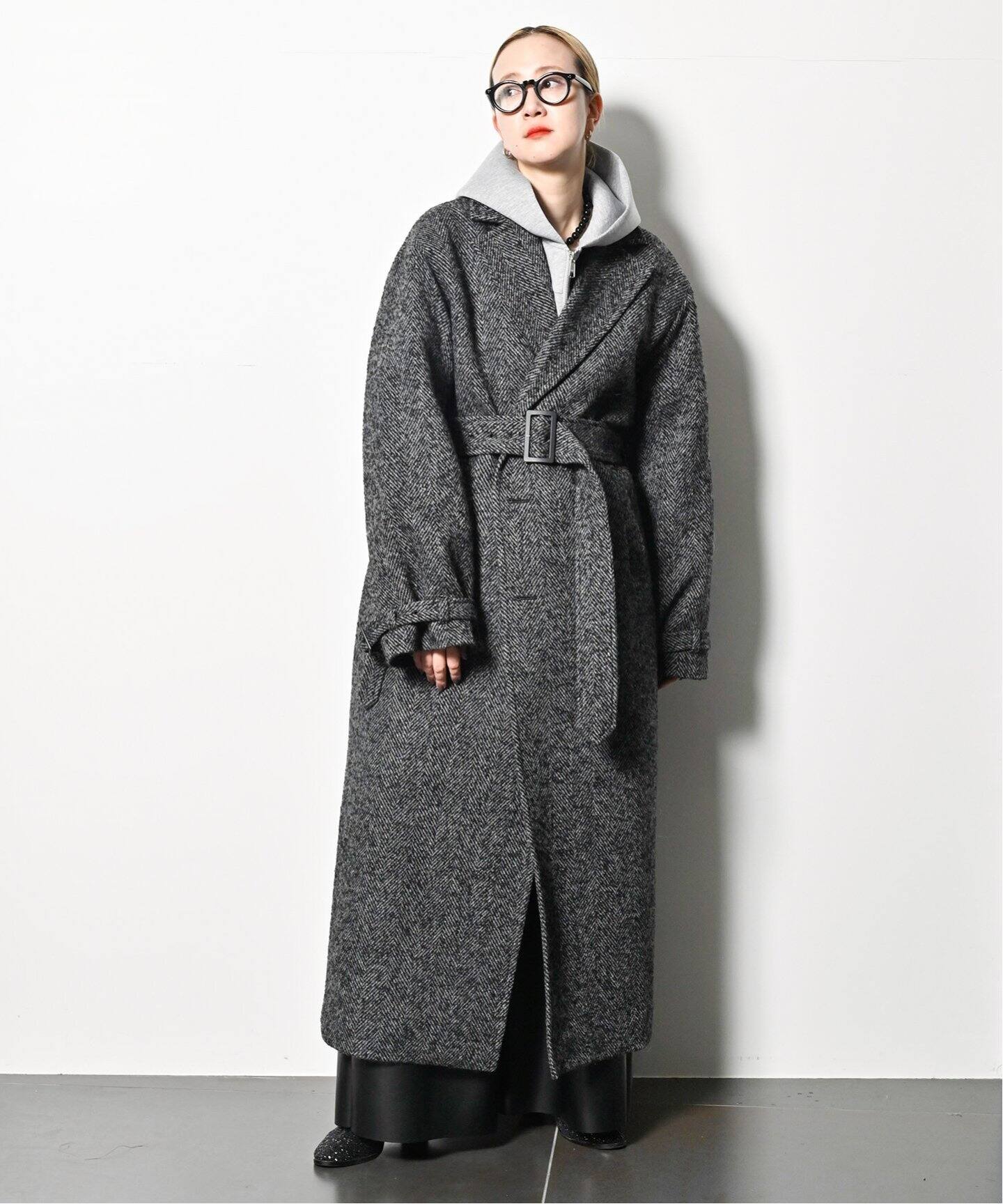 HERRINGBONE LONG コート（その他ブルゾン／アウター）｜CITYSHOP 