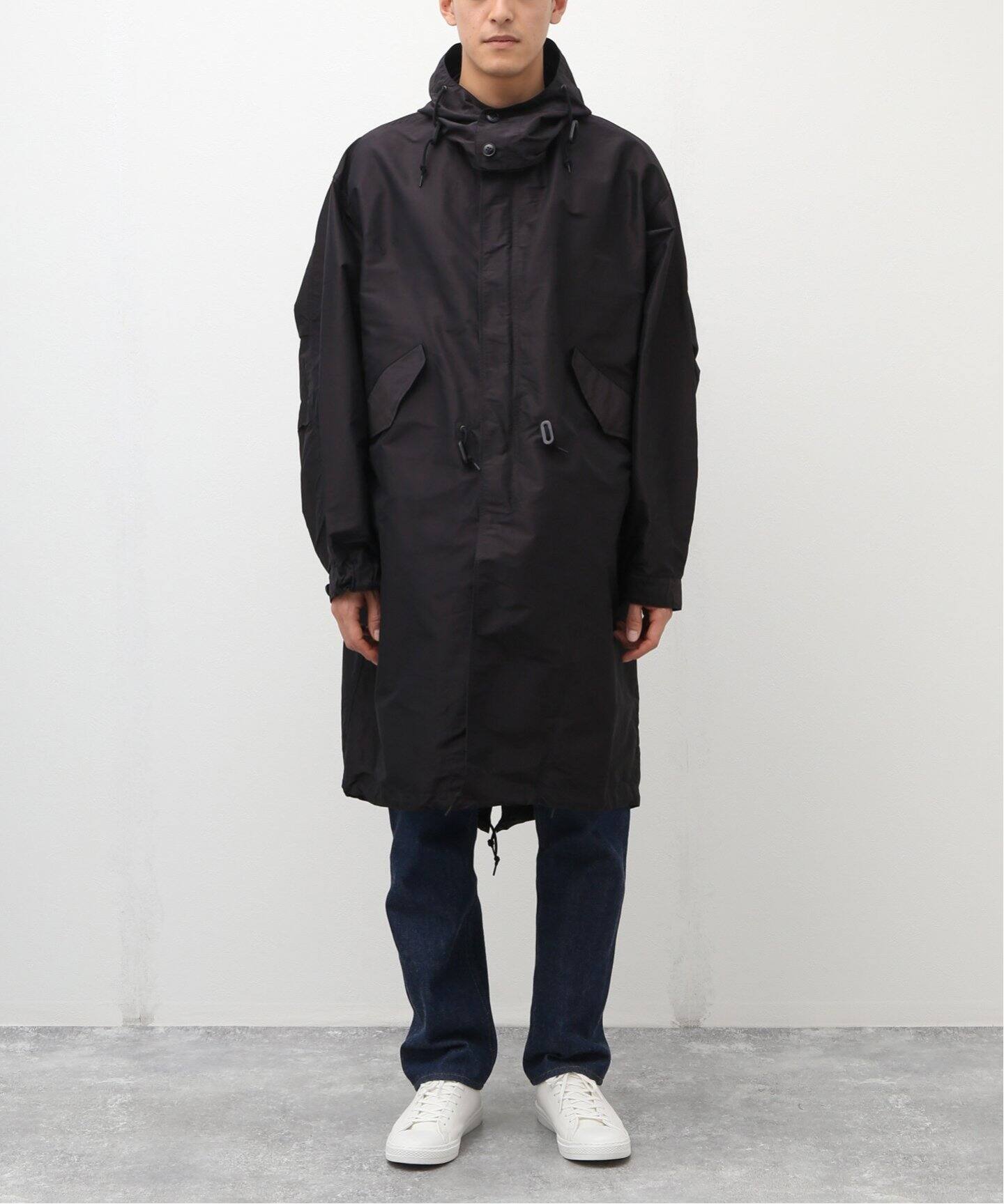 COMOLI / コモリ】cotton silk hooded coat（その他ブルゾン／アウター 