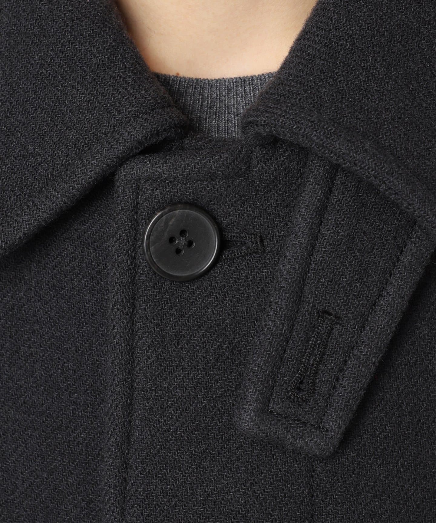 OFF THE CUFF / オフザカフ】 BLUE/F BALCOLLAR COAT（チェスター