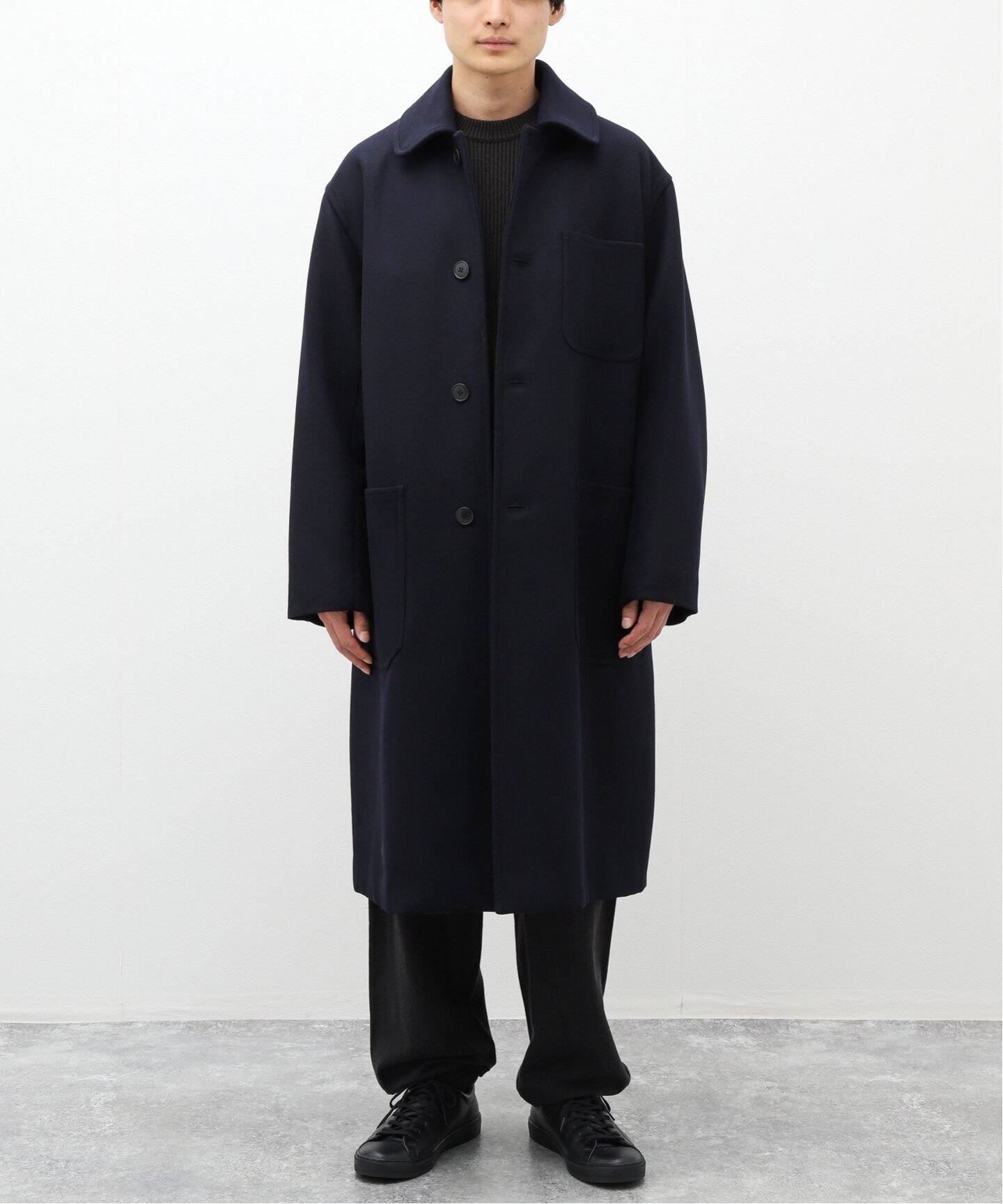 COMOLI / コモリ】ウールカシミヤ ミリタリーコート（ステンカラー  