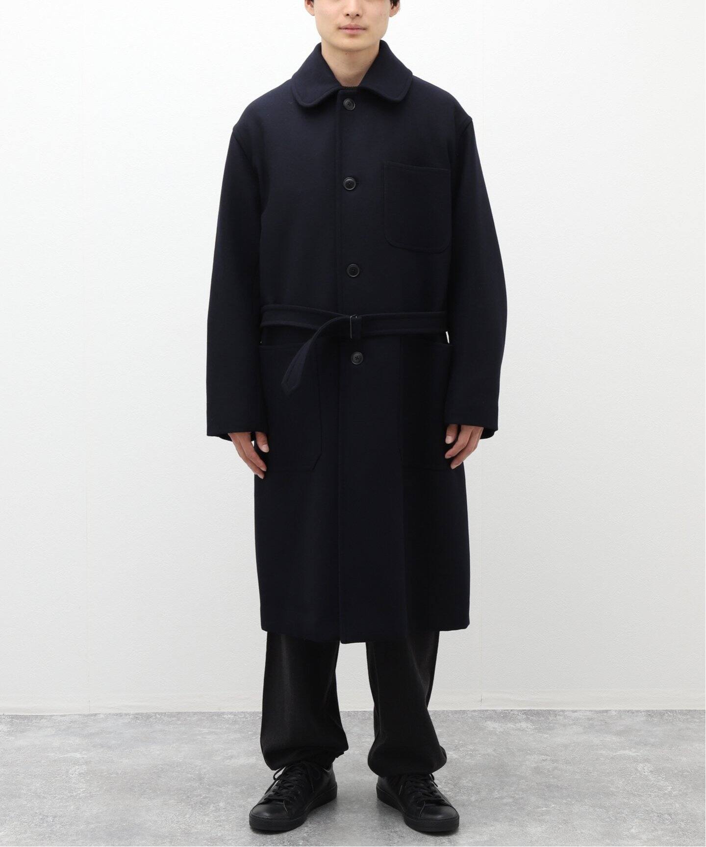 COMOLI / コモリ】ウールカシミヤ ミリタリーコート（ステンカラー  