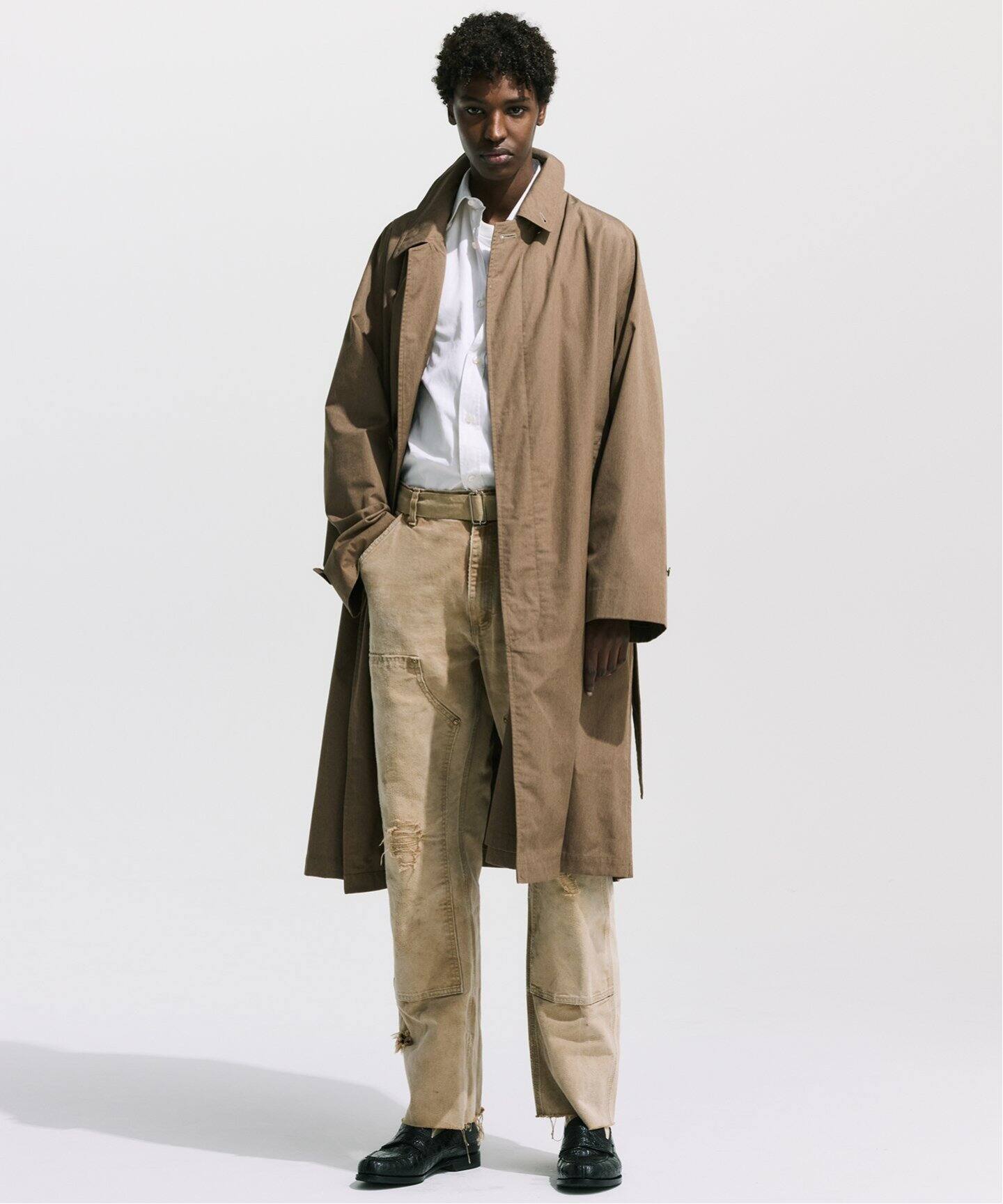 LE / エルイー】T/C Balcollar coat バルカラーコート（ステンカラー 