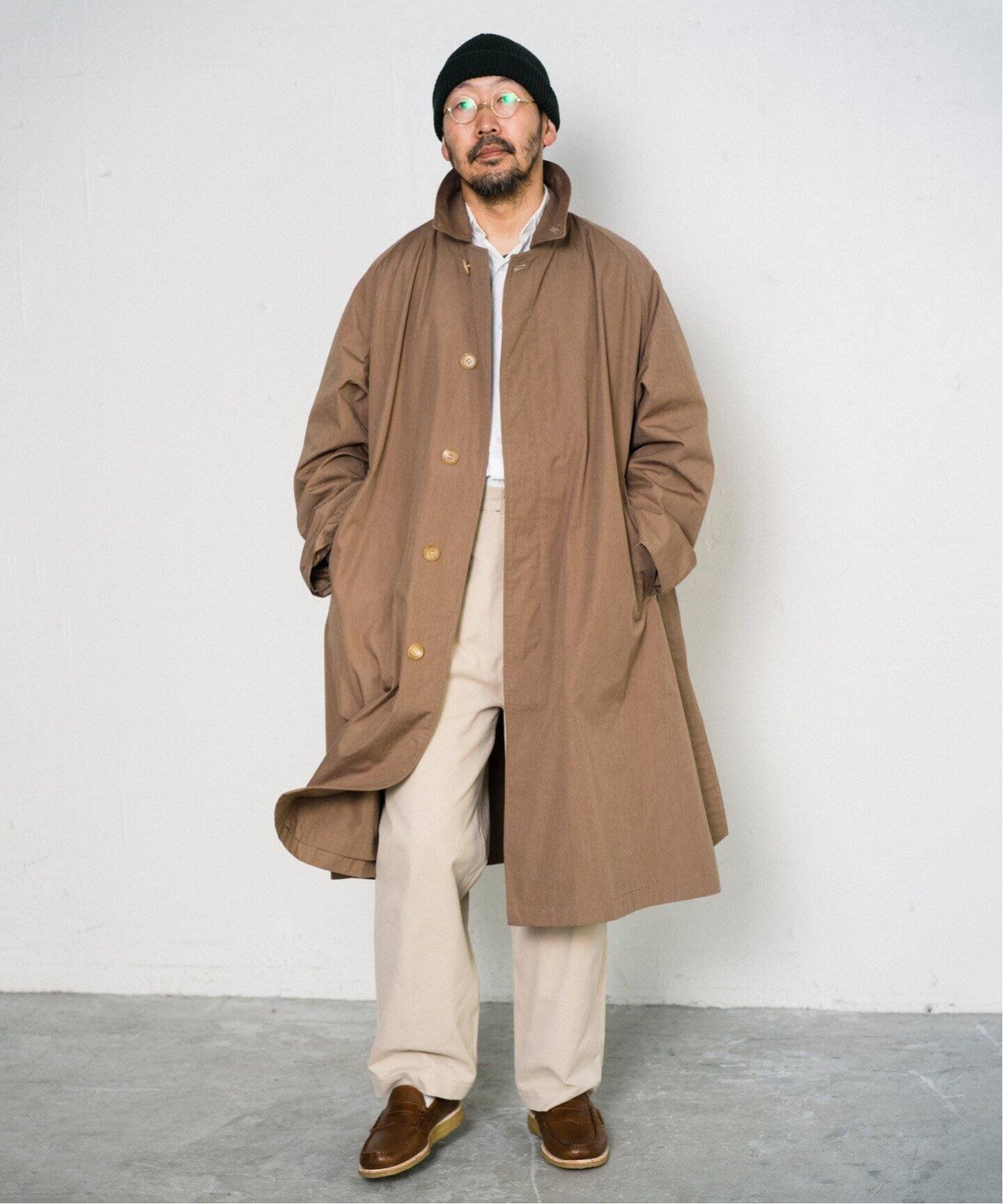 LE / エルイー】T/C Balcollar coat バルカラーコート（ステンカラー 