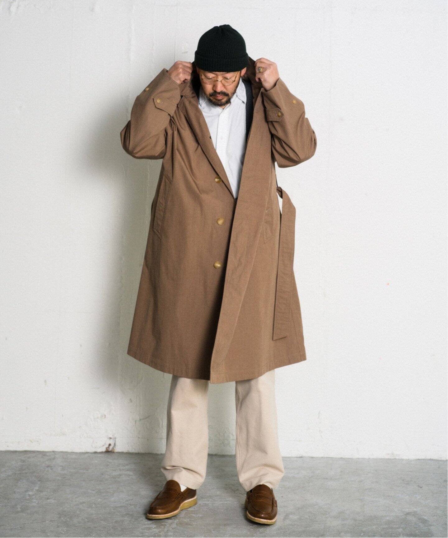 LE / エルイー】T/C Balcollar coat バルカラーコート（ステンカラー 