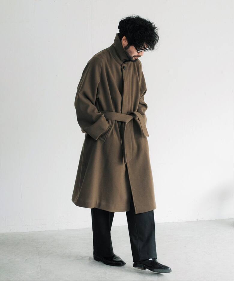 LE / エルイー】WOOL Balcollar Coat（その他ブルゾン／アウター）｜L 