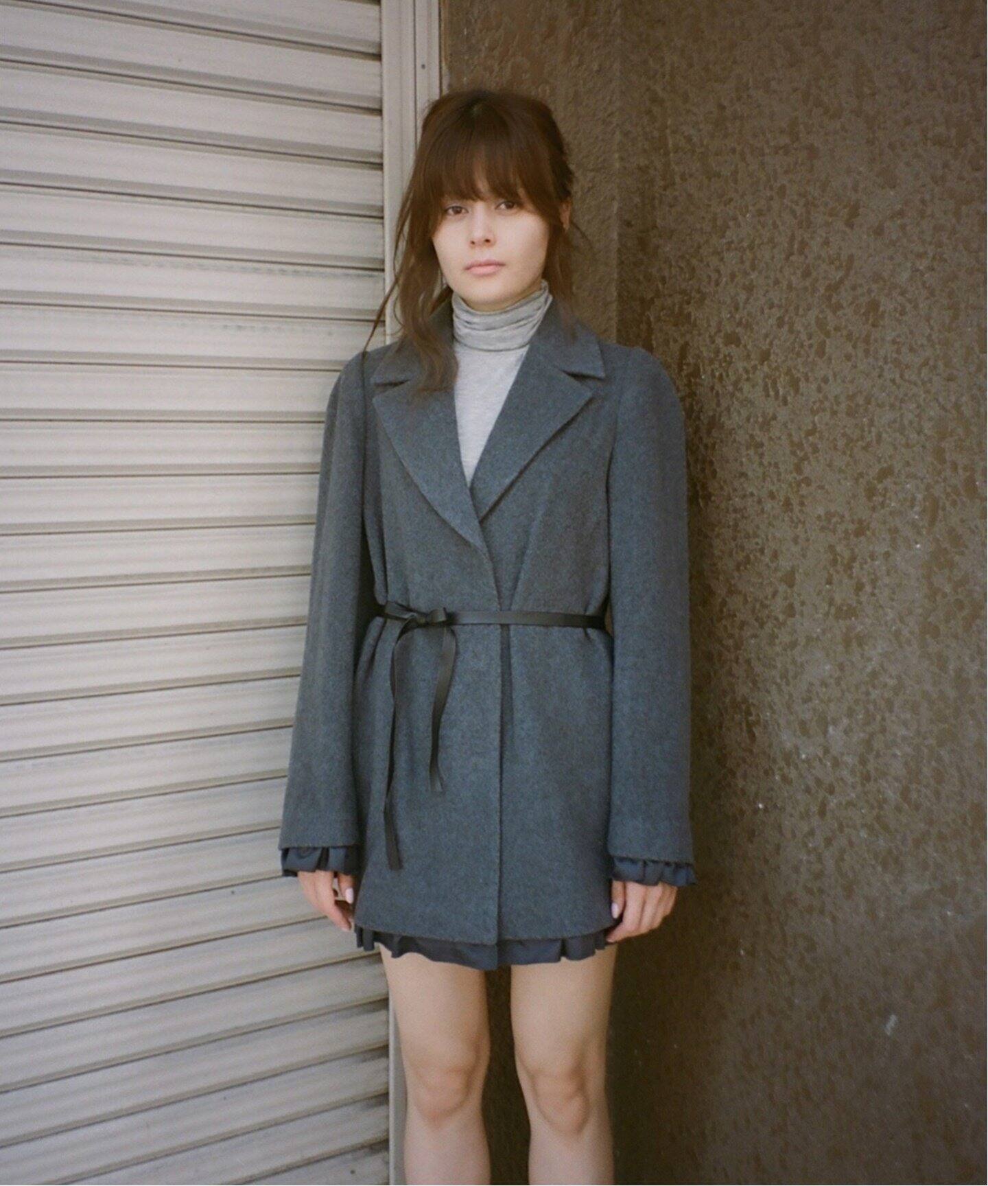 peep midi coat（その他ブルゾン／アウター）｜Charles Chaton 
