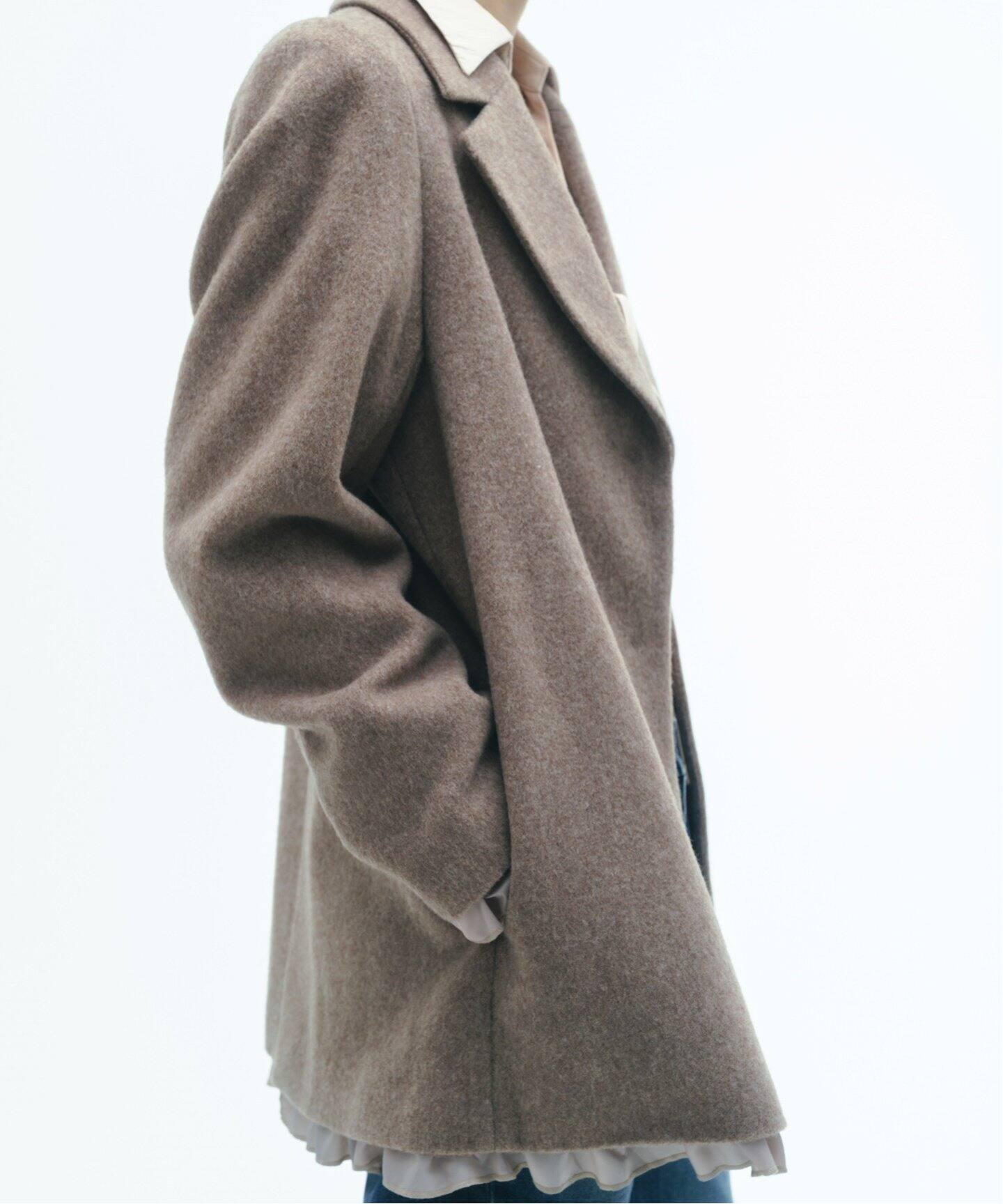 peep midi coat（その他ブルゾン／アウター）｜Charles Chaton  