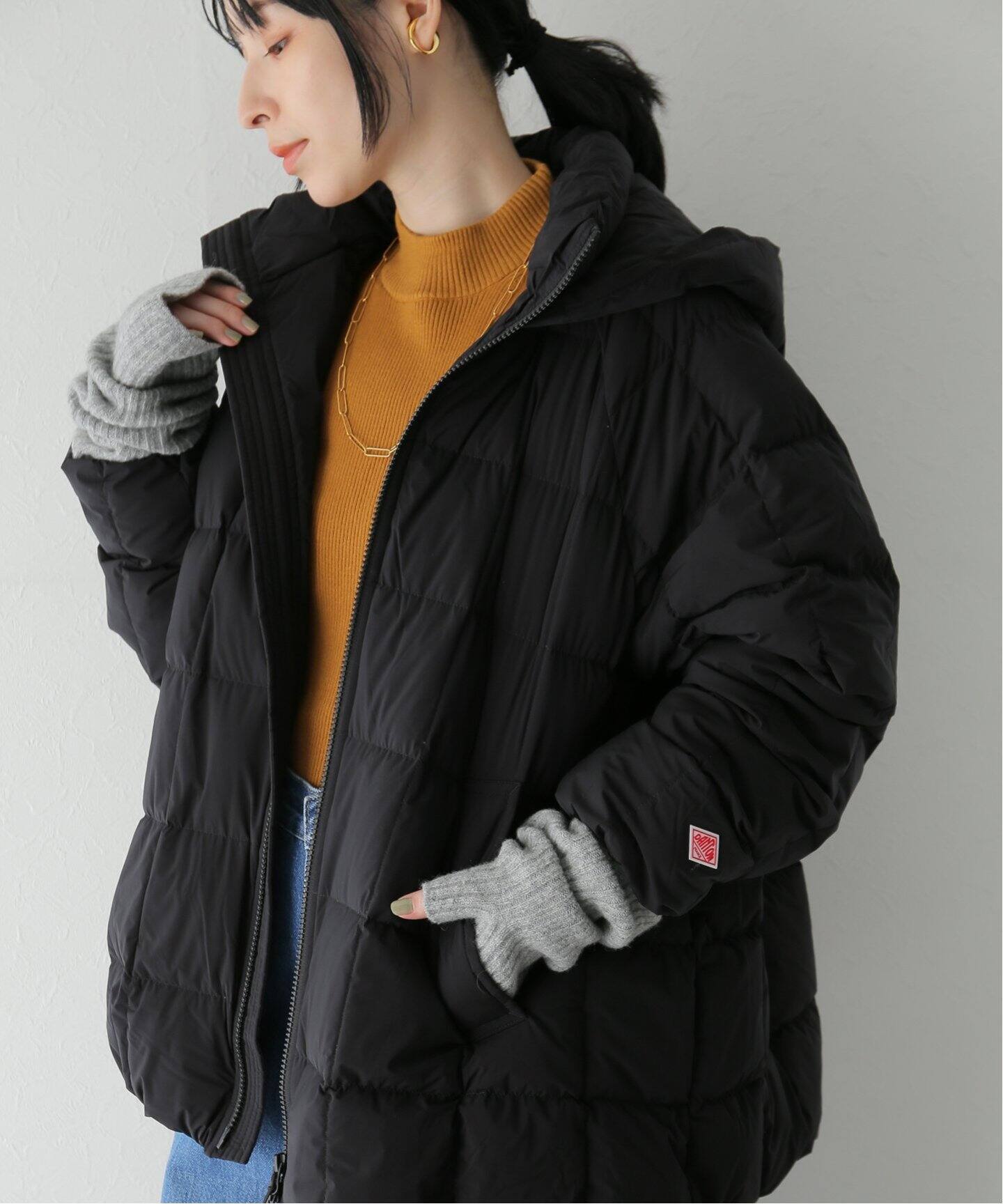 DANTON / ダントン】MIDDLE DOWN HOODED JACKET（ダウンジャケット 