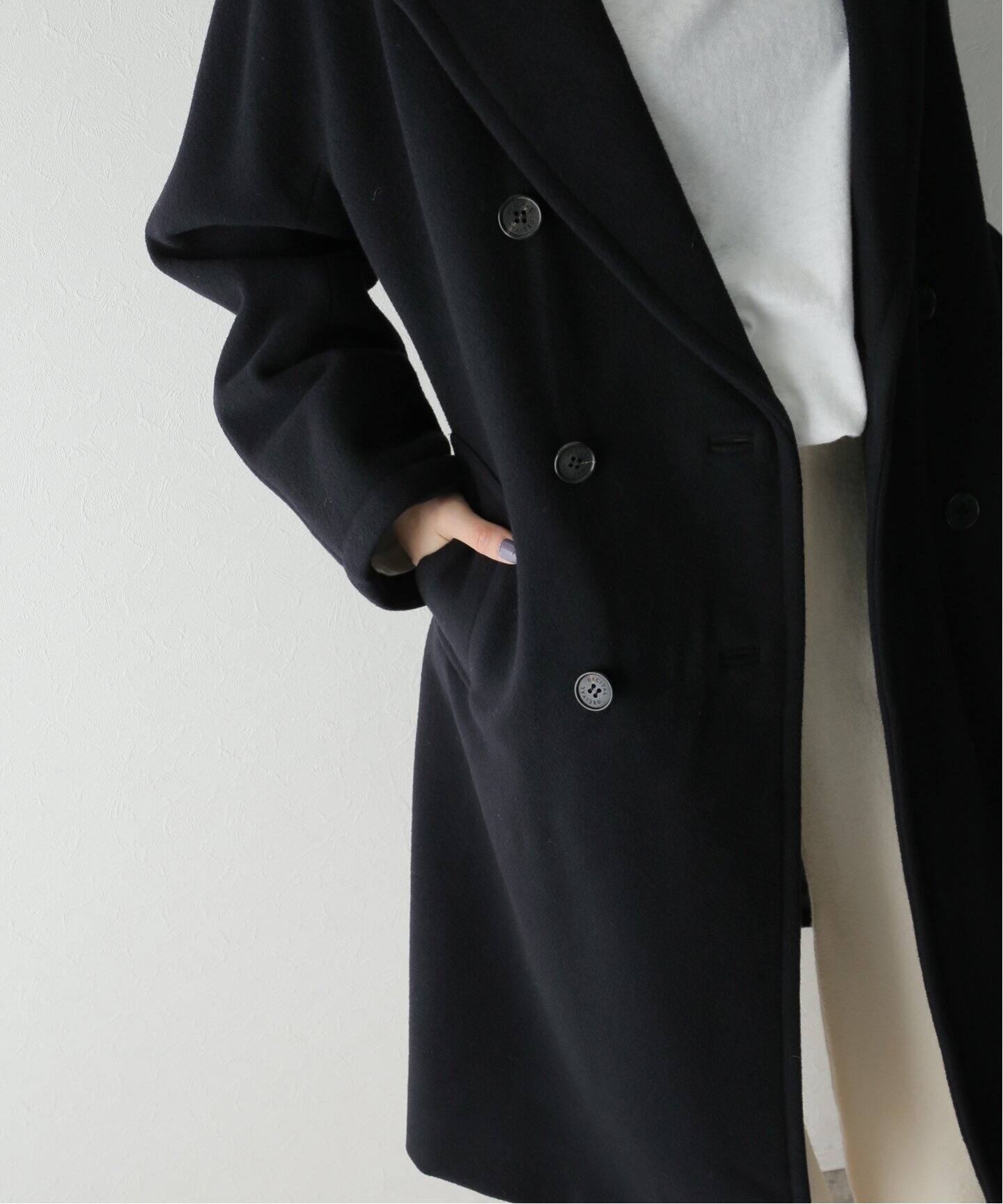 ORCIVAL / オーシバル】DOLMAN CHESTER COAT（チェスターコート 