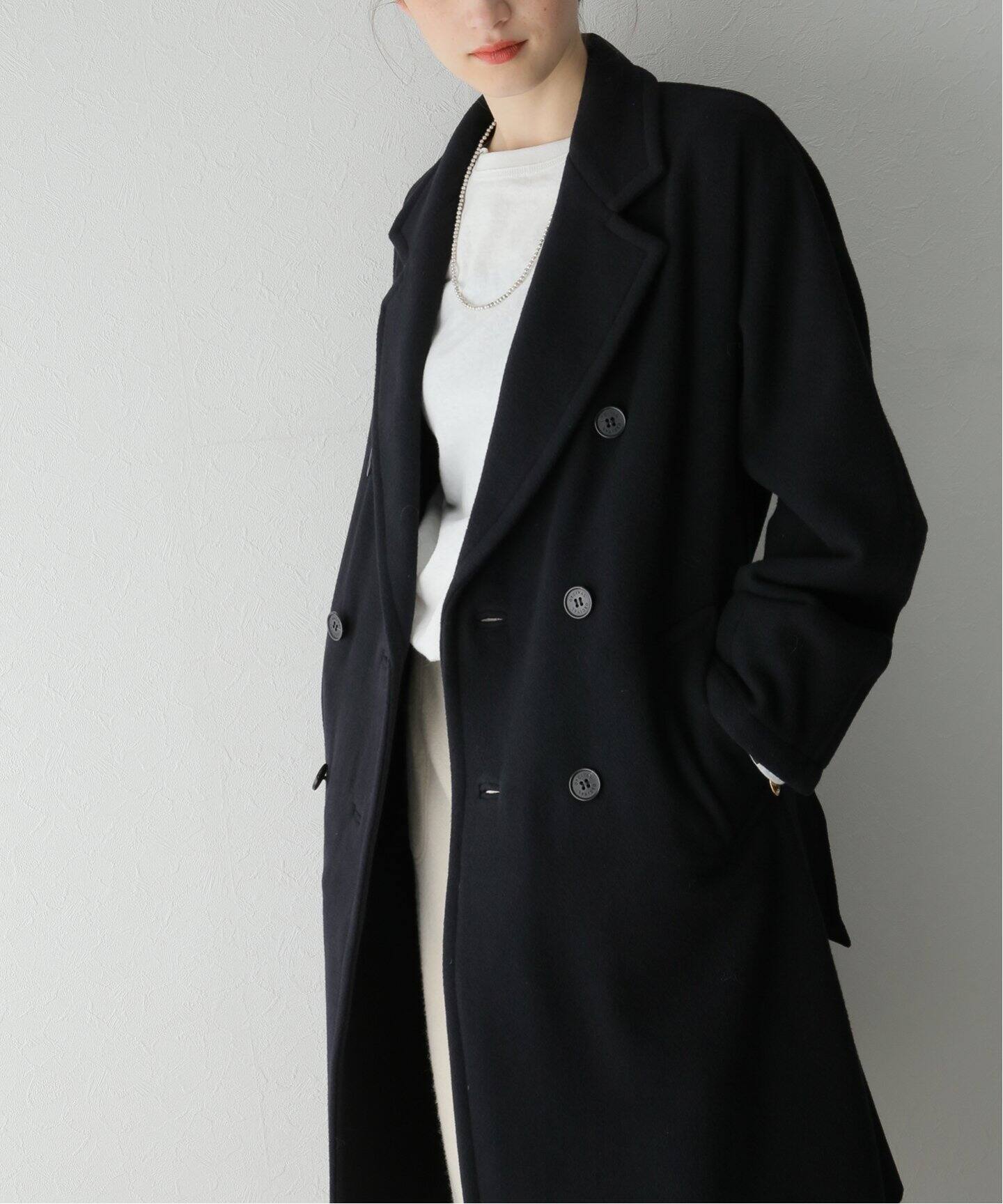 ORCIVAL / オーシバル】DOLMAN CHESTER COAT（チェスターコート  