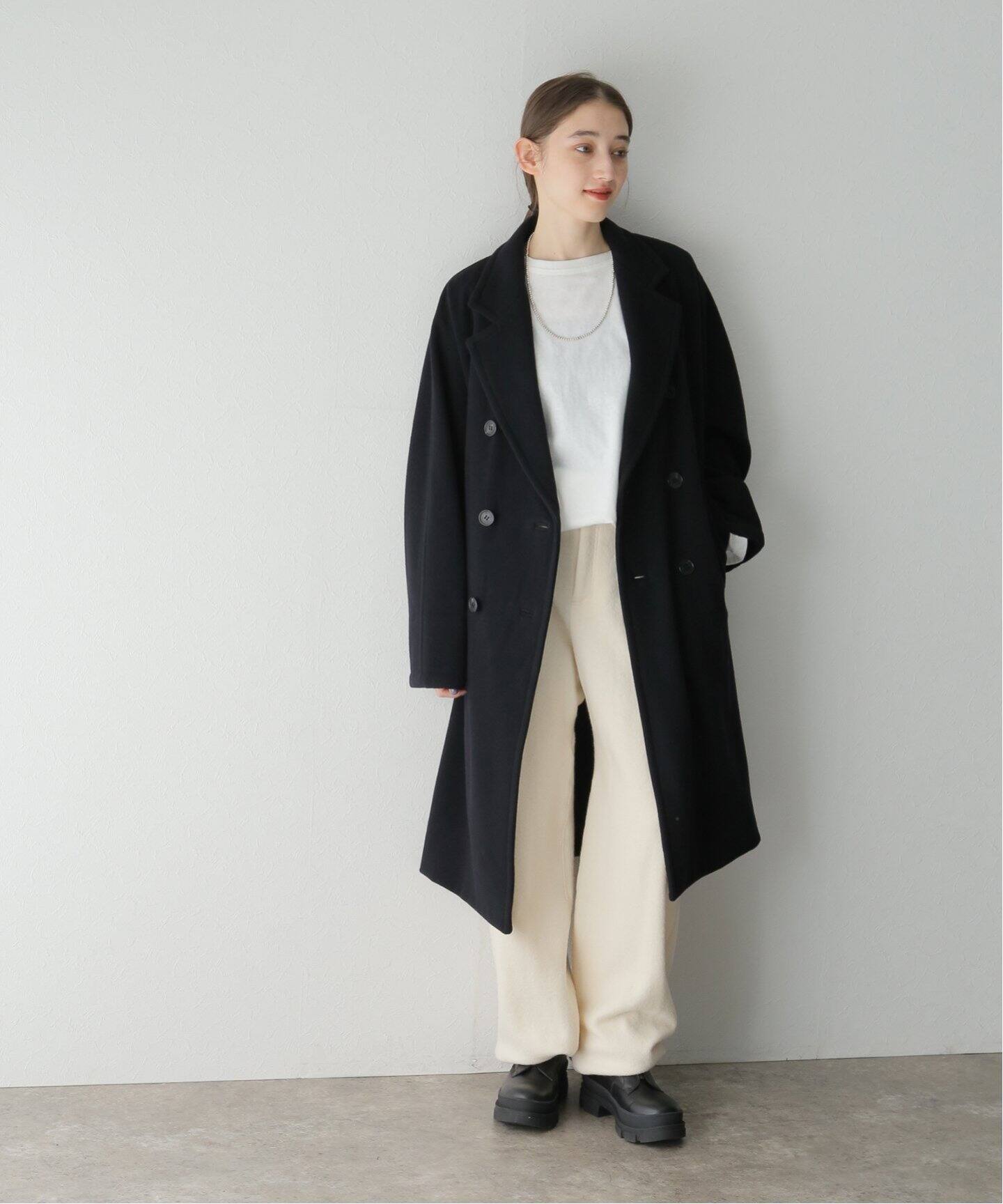 ORCIVAL / オーシバル】DOLMAN CHESTER COAT（チェスターコート 