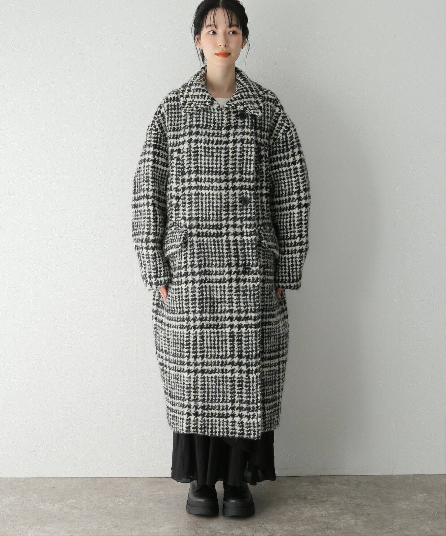 CLANE / クラネ】SHORT SHAGGY COCOON OVER COAT（チェスターコート  