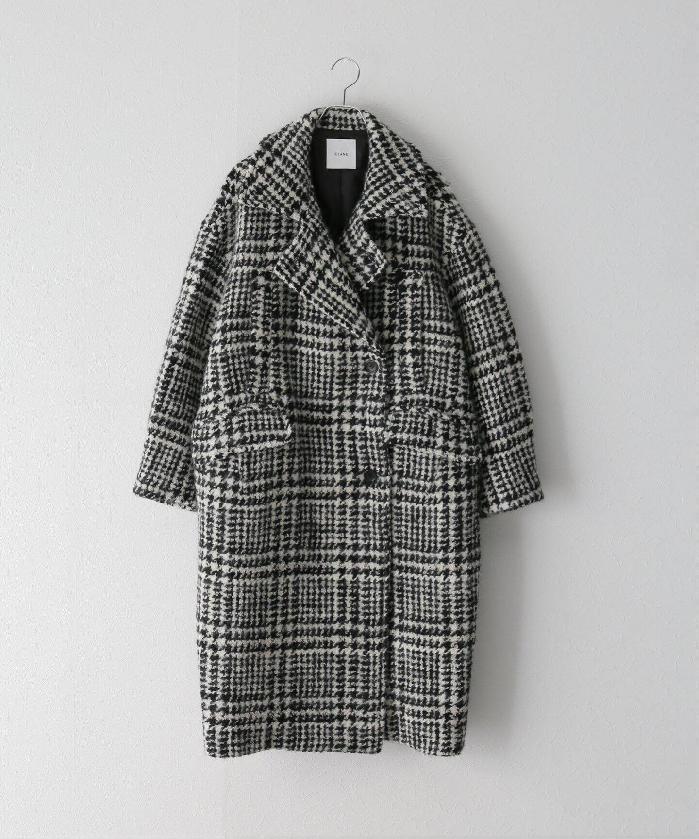CLANE / クラネ】SHORT SHAGGY COCOON OVER COAT（チェスターコート  