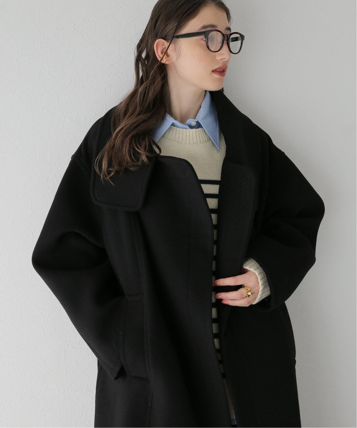TODAYFUL / トゥデイフル】Standcollar Wool Coat（ステンカラーコート  