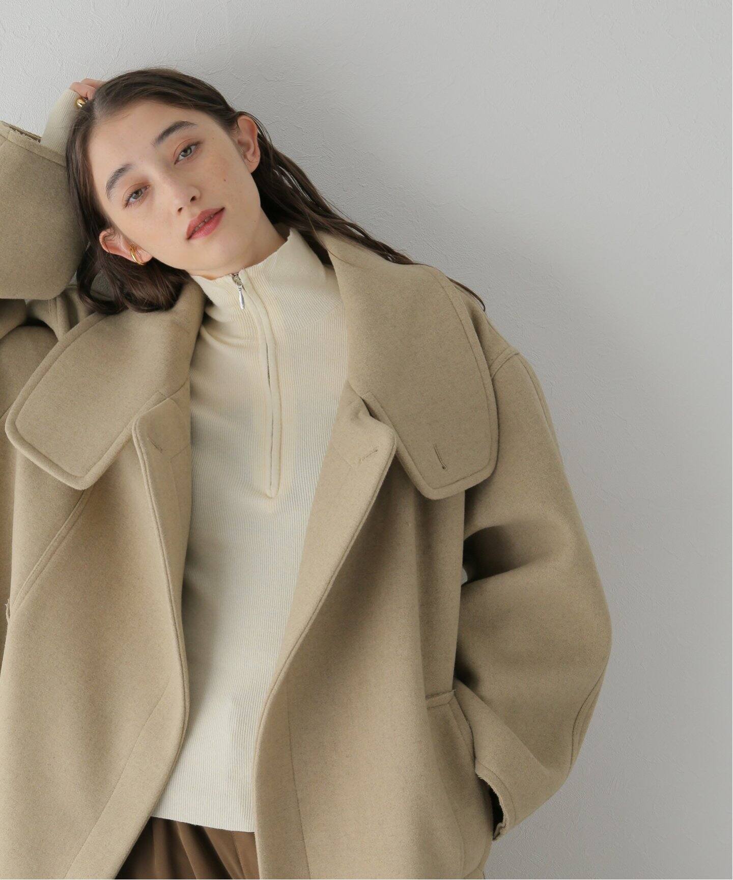 TODAYFUL / トゥデイフル】Standcollar Wool Coat（ステンカラーコート  