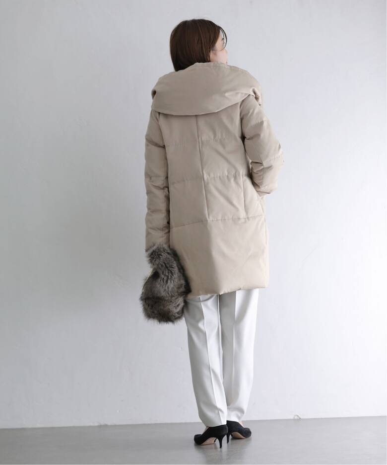 ショールカラーダウンコート（ダウンジャケット）｜La Totalite（ラ  