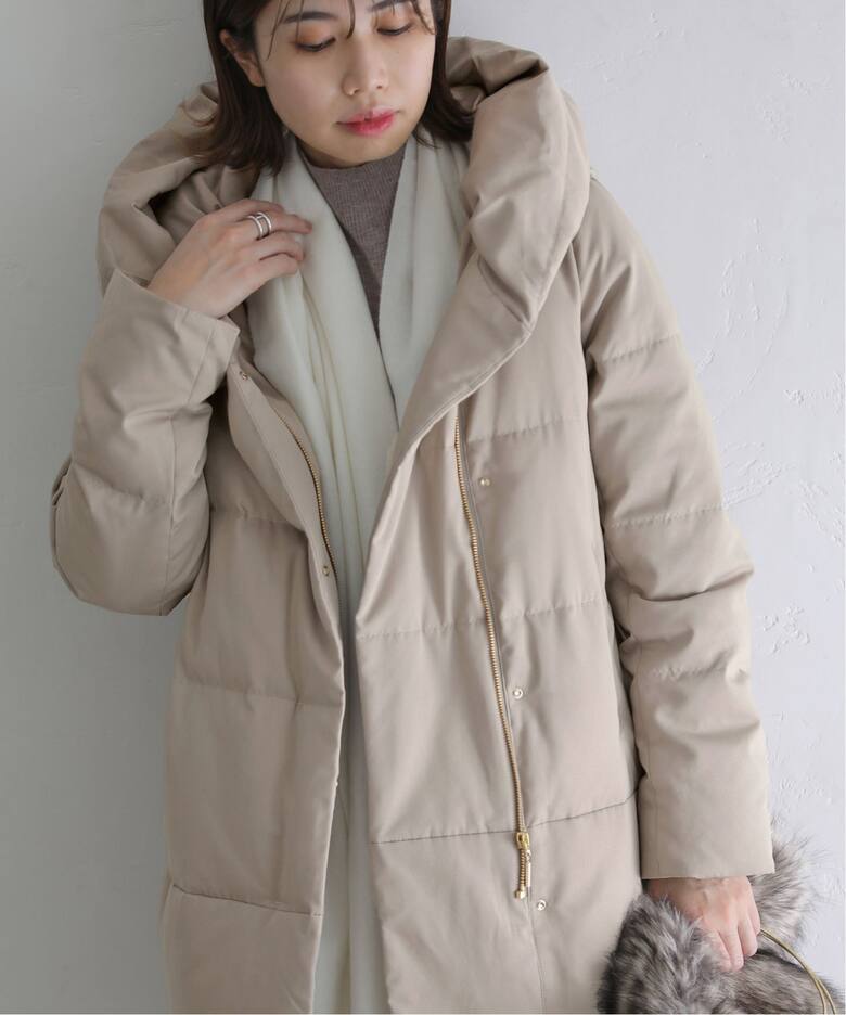 ショールカラーダウンコート（ダウンジャケット）｜La Totalite（ラ  