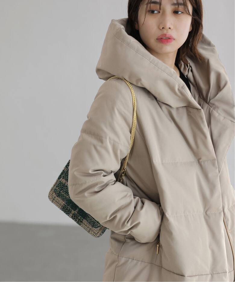 ショールカラーダウンコート（ダウンジャケット）｜La Totalite（ラ  