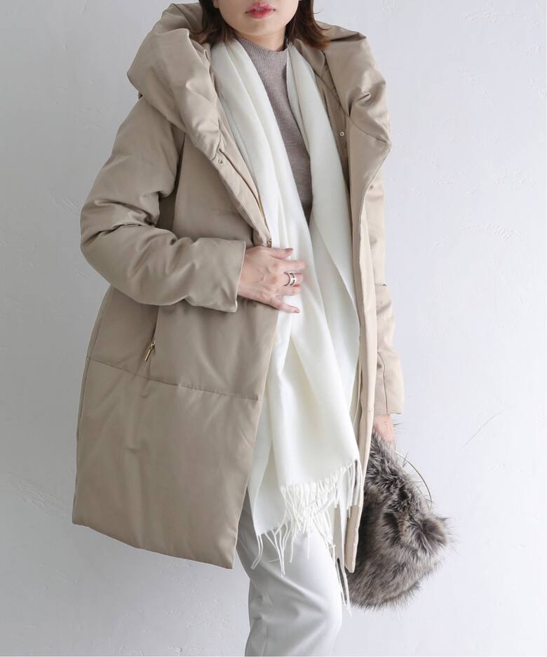 ショールカラーダウンコート（ダウンジャケット）｜La Totalite（ラ  