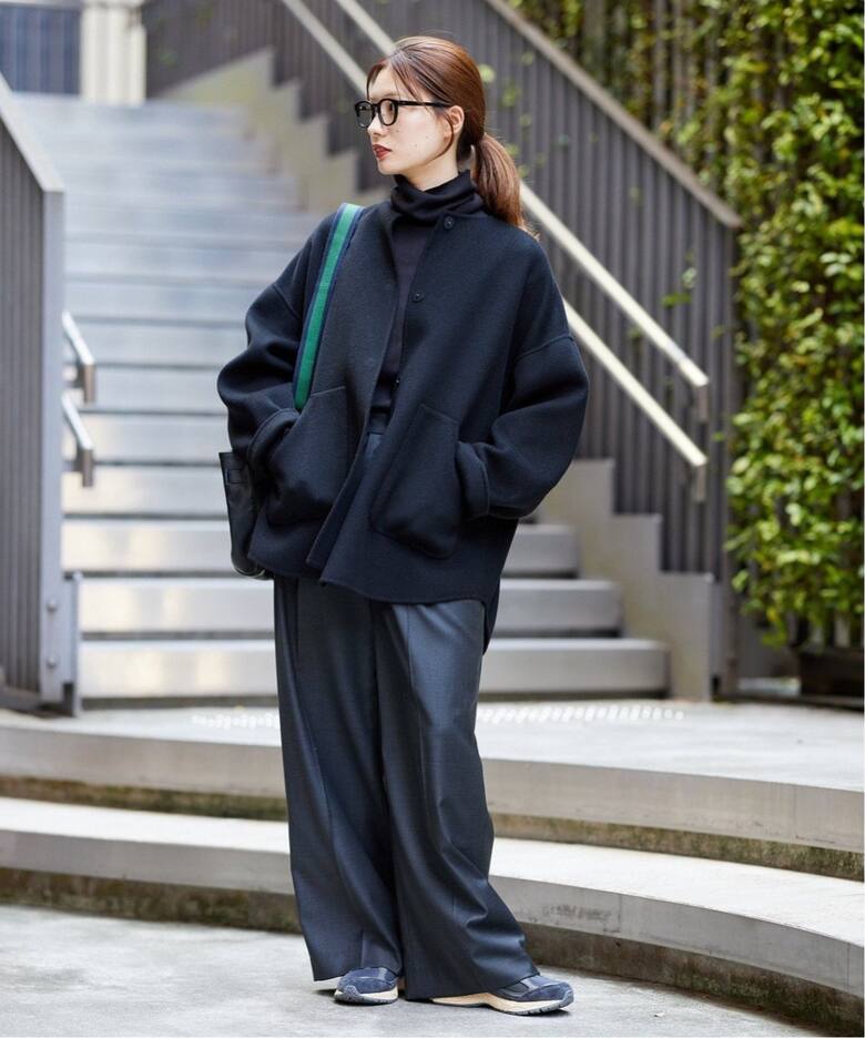 ≪WEB限定追加≫ハミルトンリバークルーネックコート3（ノーカラー  