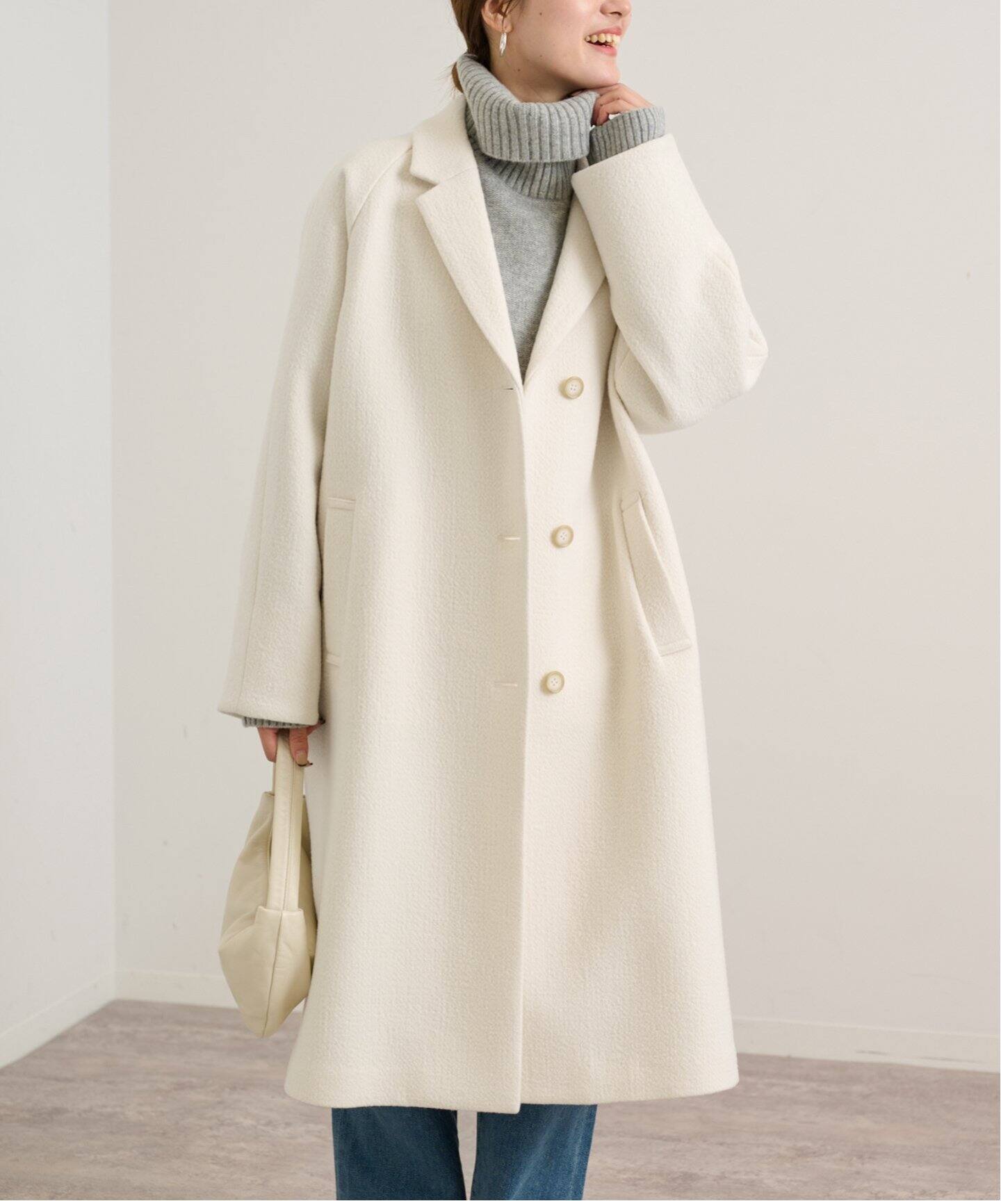 ウールロングコート（その他ブルゾン／アウター）｜FRAMeWORK  