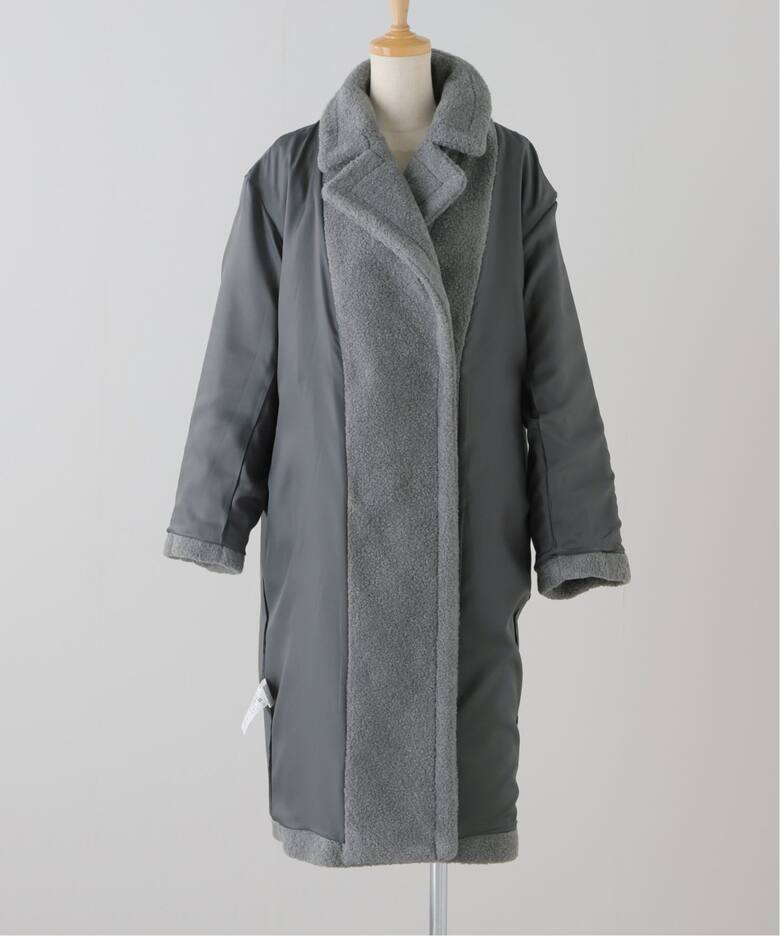 WOOLブレンドボアコート（ボア・フリース）｜FRAMeWORK（フレーム  