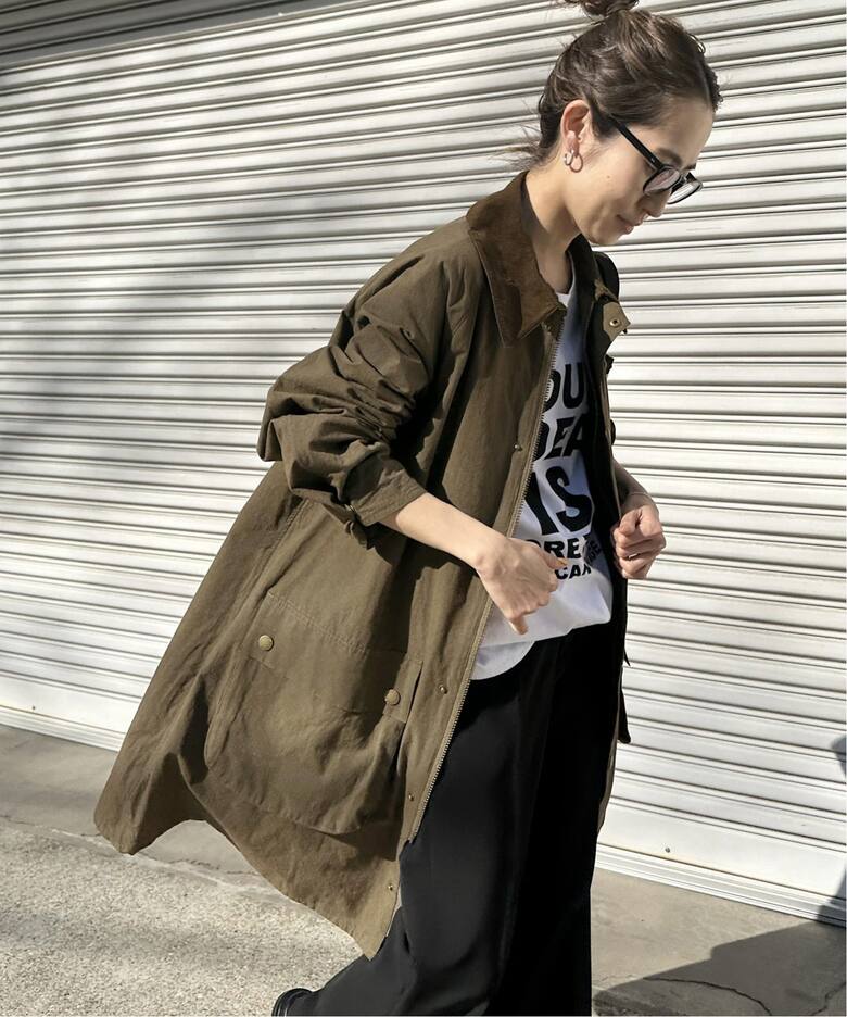 BARBOUR/バブアー】別注OVERSIZED BEAUFORT cotton（その他ブルゾン  