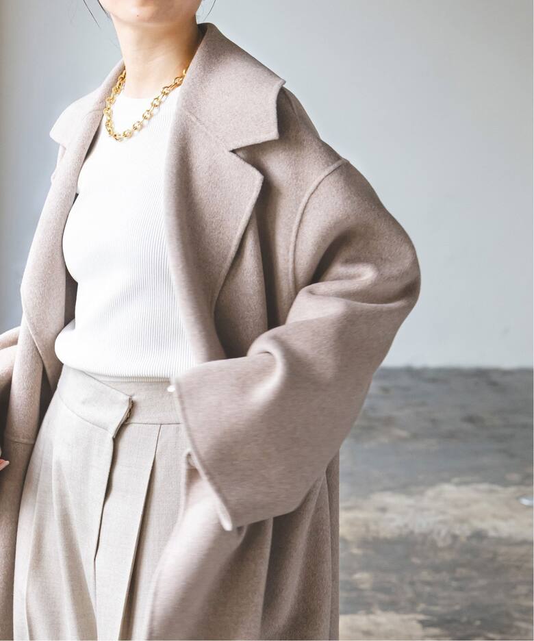 追加》Super160sリバーミドルコート（その他ブルゾン／アウター 