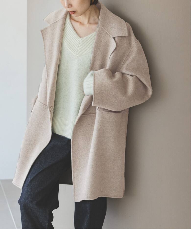 追加》Super160sリバーミドルコート（その他ブルゾン／アウター  