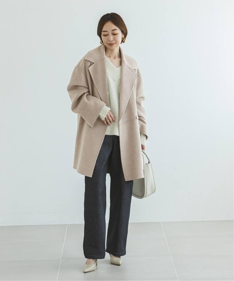 追加》Super160sリバーミドルコート（その他ブルゾン／アウター  