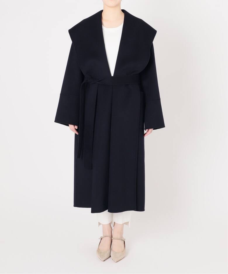 Super160s リバーワイドカラーコート（その他ブルゾン／アウター  