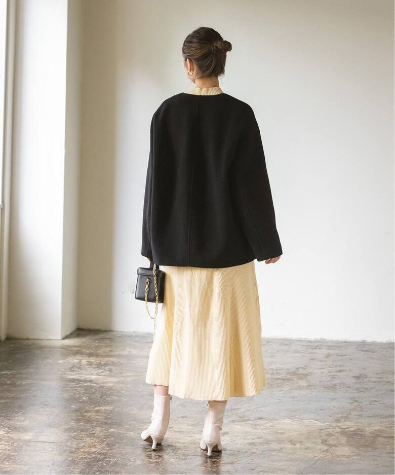 追加》MTRカラーレスジップショートコート（ノーカラーコート）｜NOBLE  