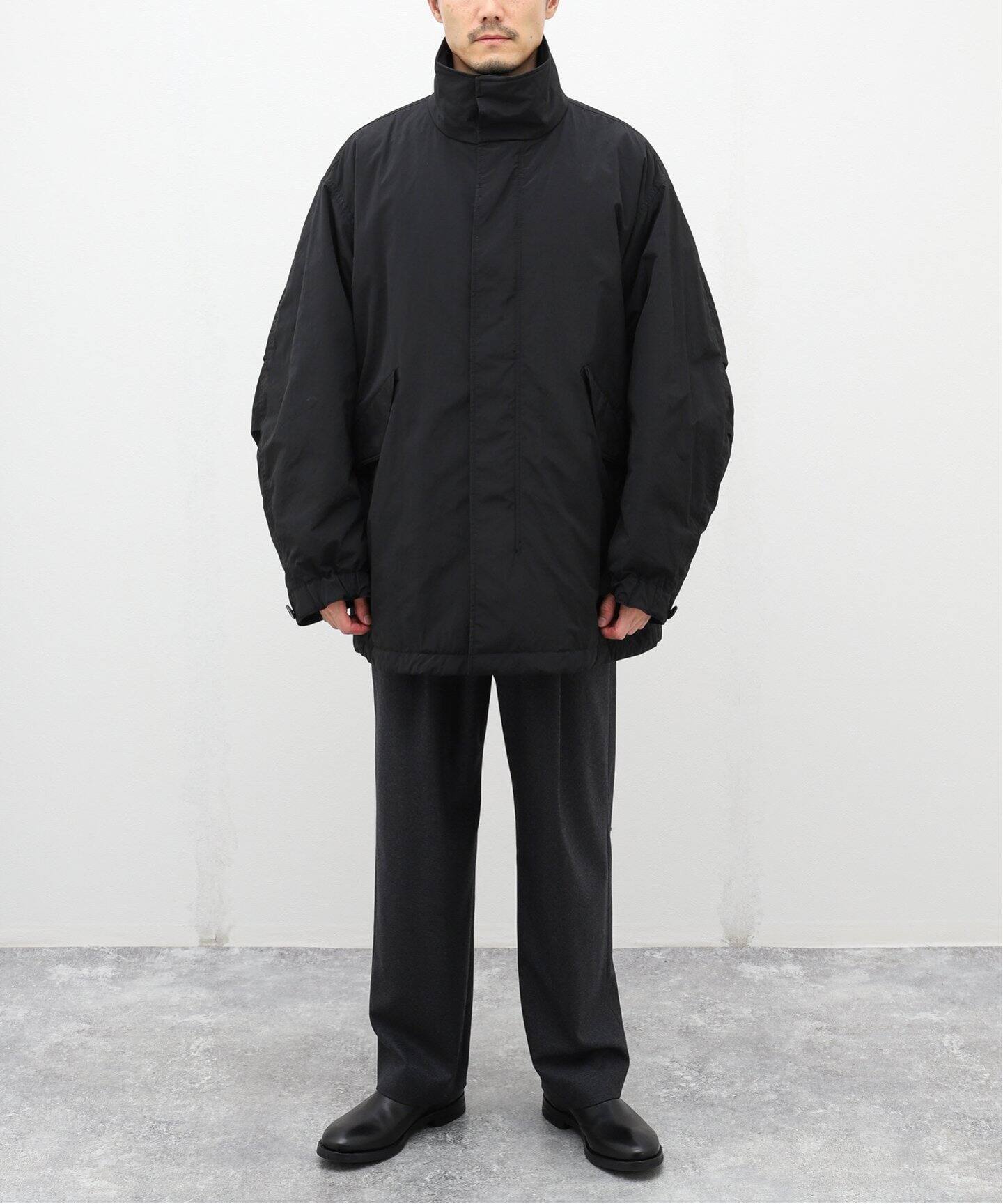 ATON / エイトン】TECHNO COTTON PADDED SHORT MODS（モッズコート 