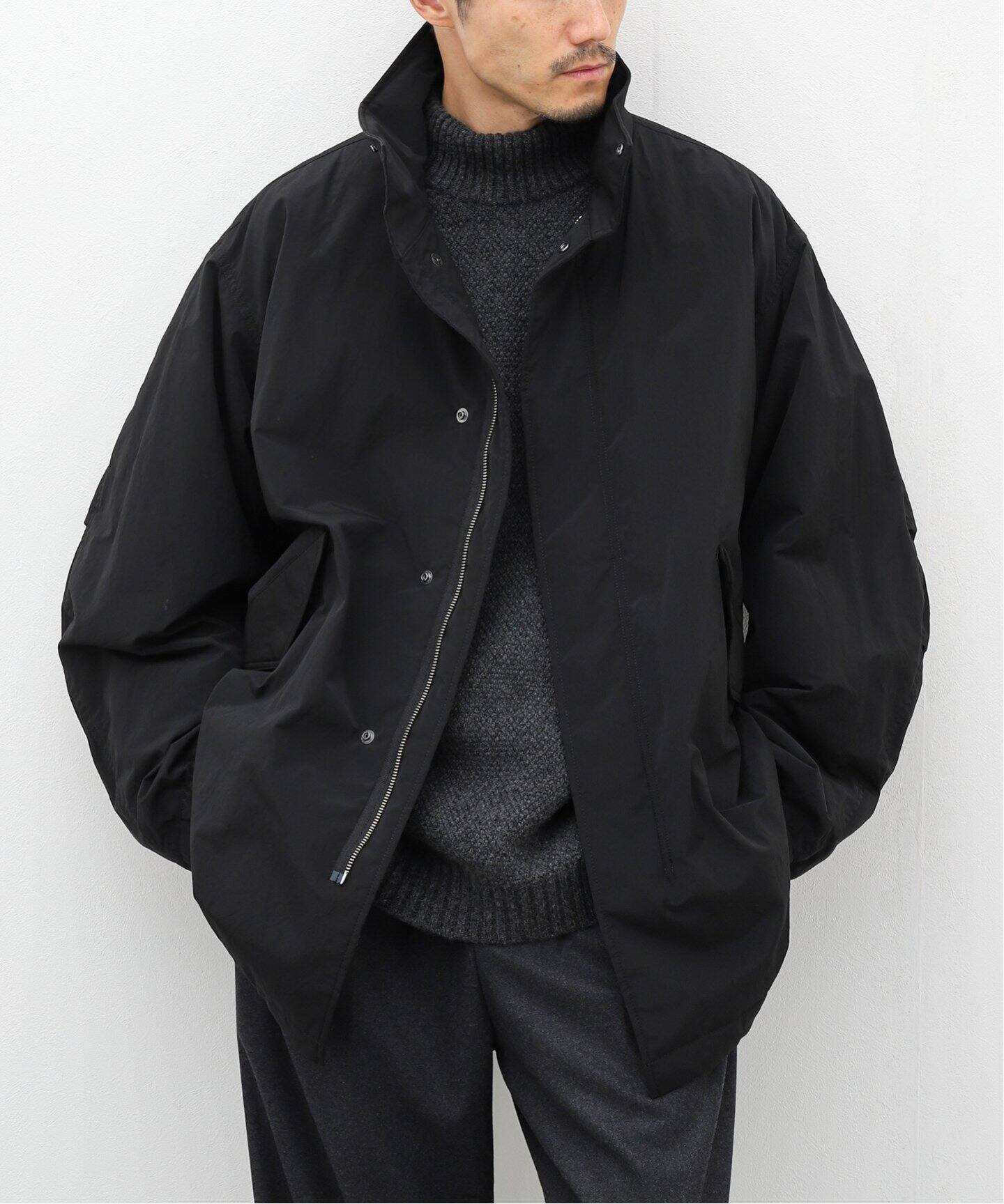 ATON / エイトン】TECHNO COTTON PADDED SHORT MODS（モッズコート 