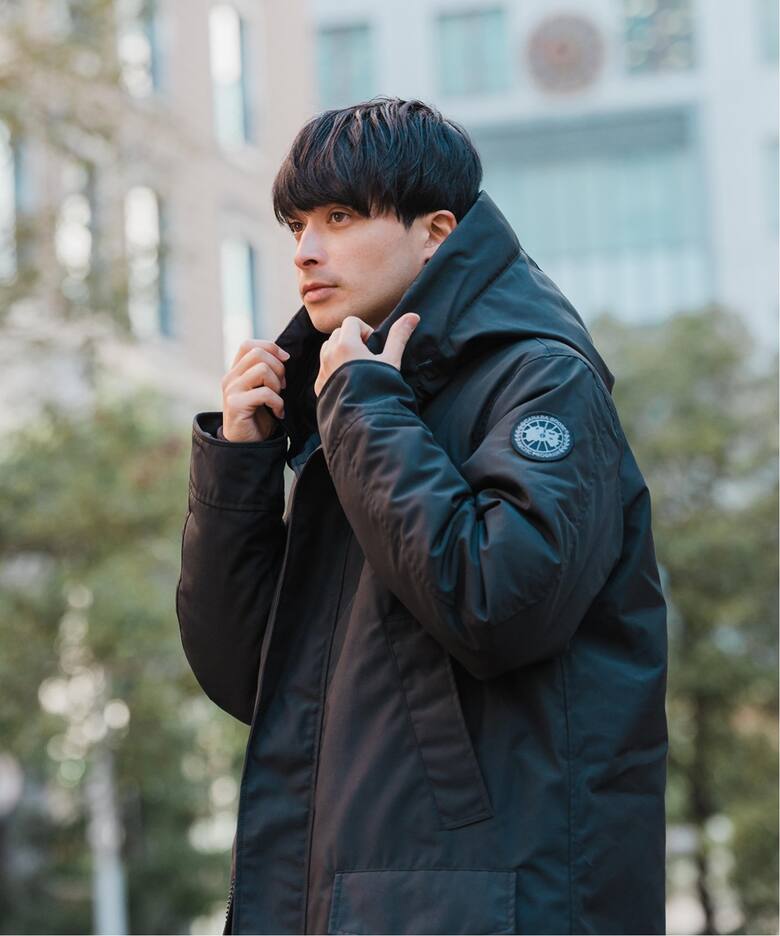 CANADA GOOSE (カナダ グース) LANGFORD PARKA BLACK LABEL（ダウン  